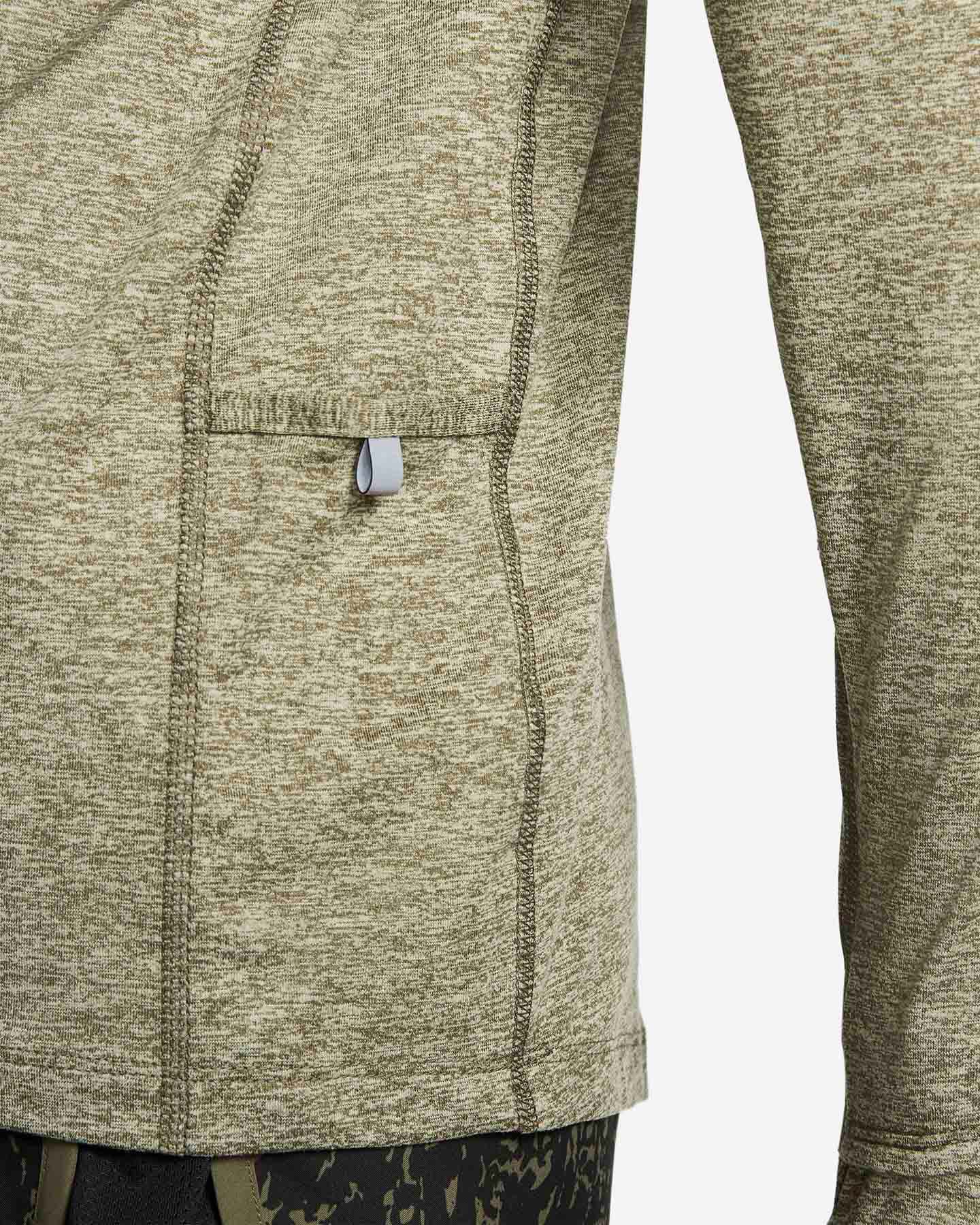 Maglia running NIKE ELEMENT HZ W - Verde - 2 | Cisalfa Sport