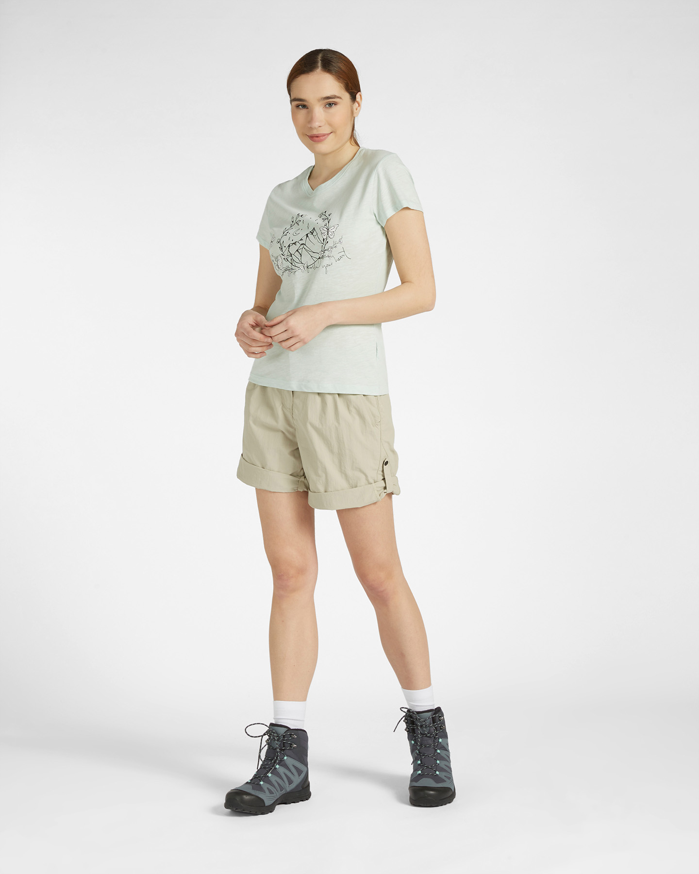 T-shirt 8848 MOUNTAIN ESSENTIAL W - S4120533-1143/W2320 - 1 | Cisalfa Sport