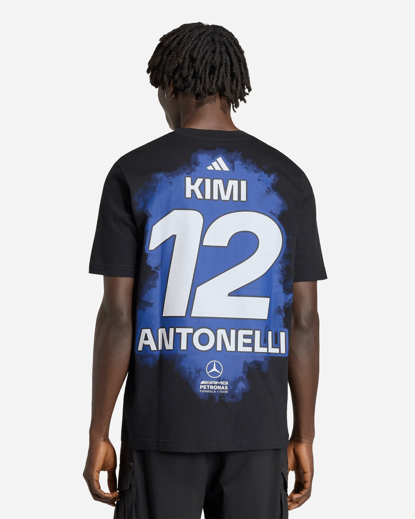 T-shirt ADIDAS MERCEDES KIMI ANTONELLI M - Nero - 2 | Cisalfa Sport