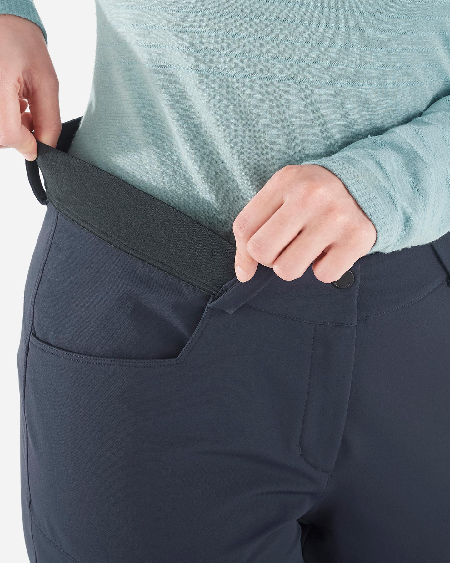 Pantalone outdoor SALOMON 3STRIPES M - Nero - 5 | Cisalfa Sport