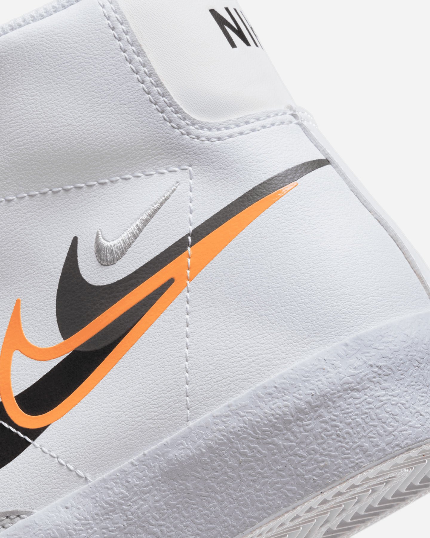 Scarpe sneakers NIKE BLAZER MID '77 GS JR - Bianco - 5 | Cisalfa Sport