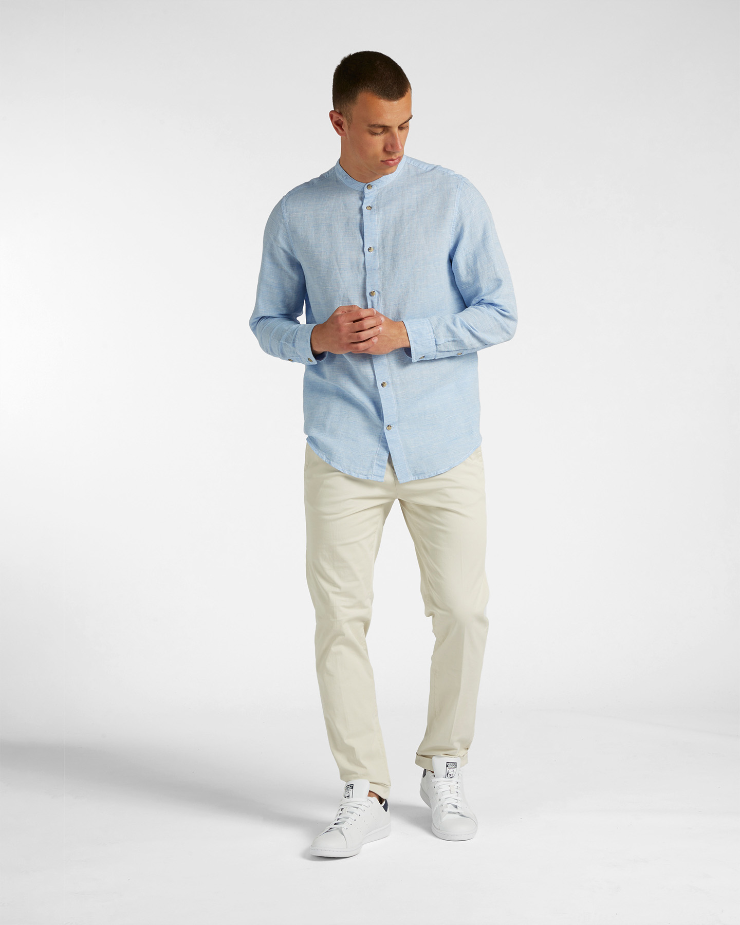 Camicia DACK'S LINEN COLLECTION M - Bianco - 1 | Cisalfa Sport