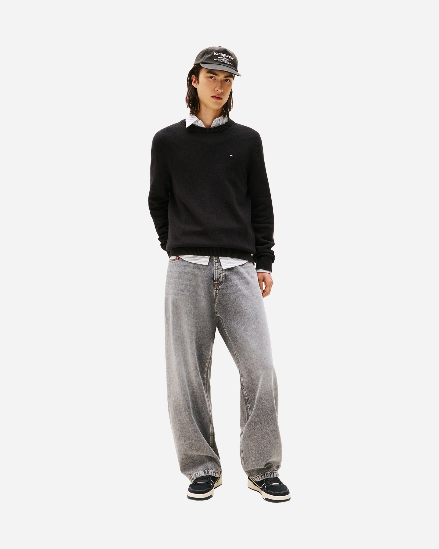 Maglione TOMMY HILFIGER ESSENTIAL M - Nero - 2 | Cisalfa Sport