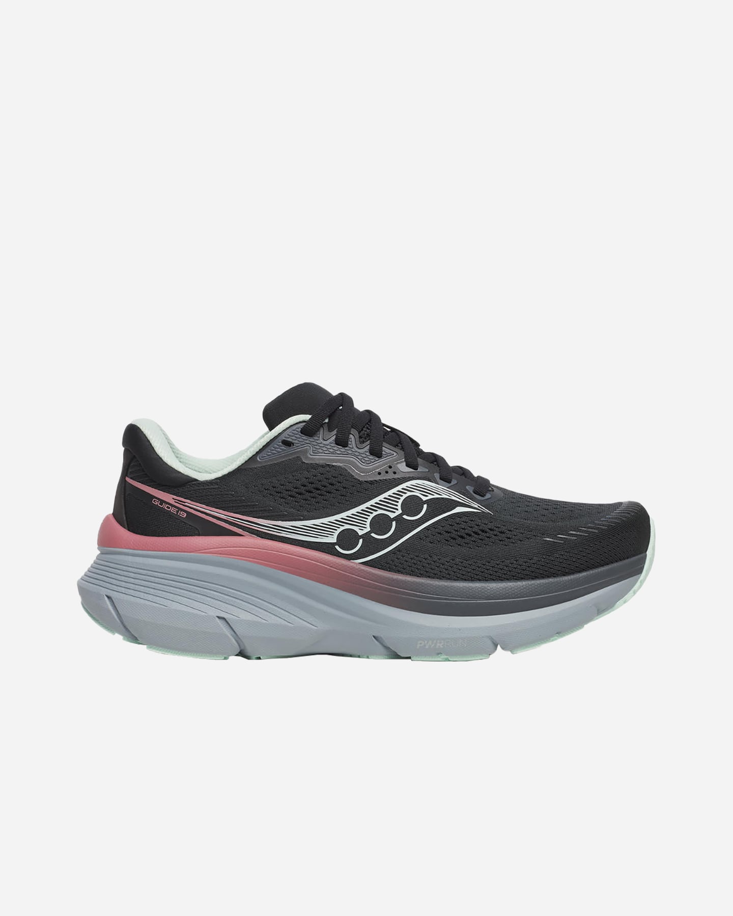 Saucony Guide 19 W - Scarpe Running - Donna - Nero