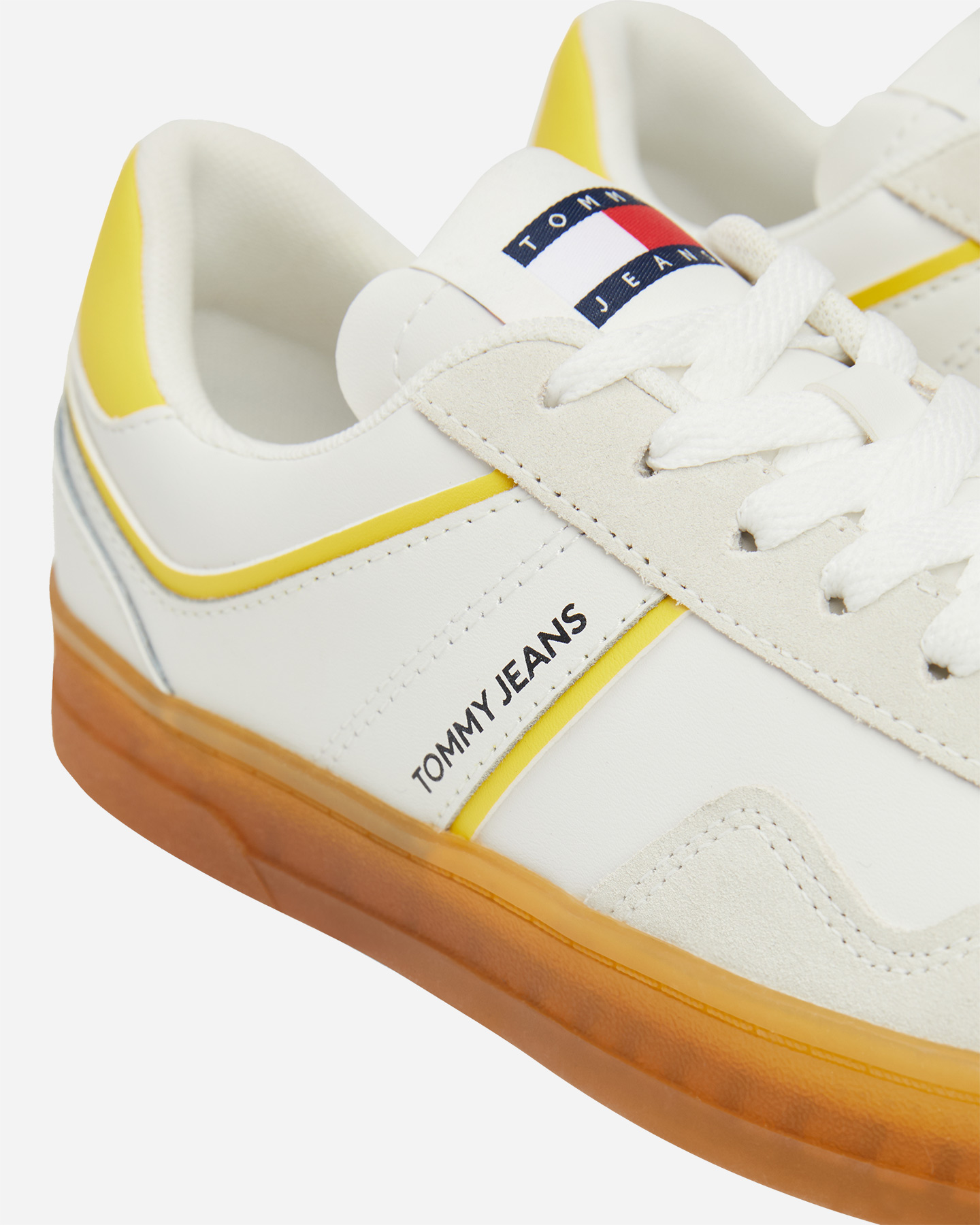 Scarpe sneakers TOMMY HILFIGER COURT SNEAKER W - Giallo - 5 | Cisalfa Sport