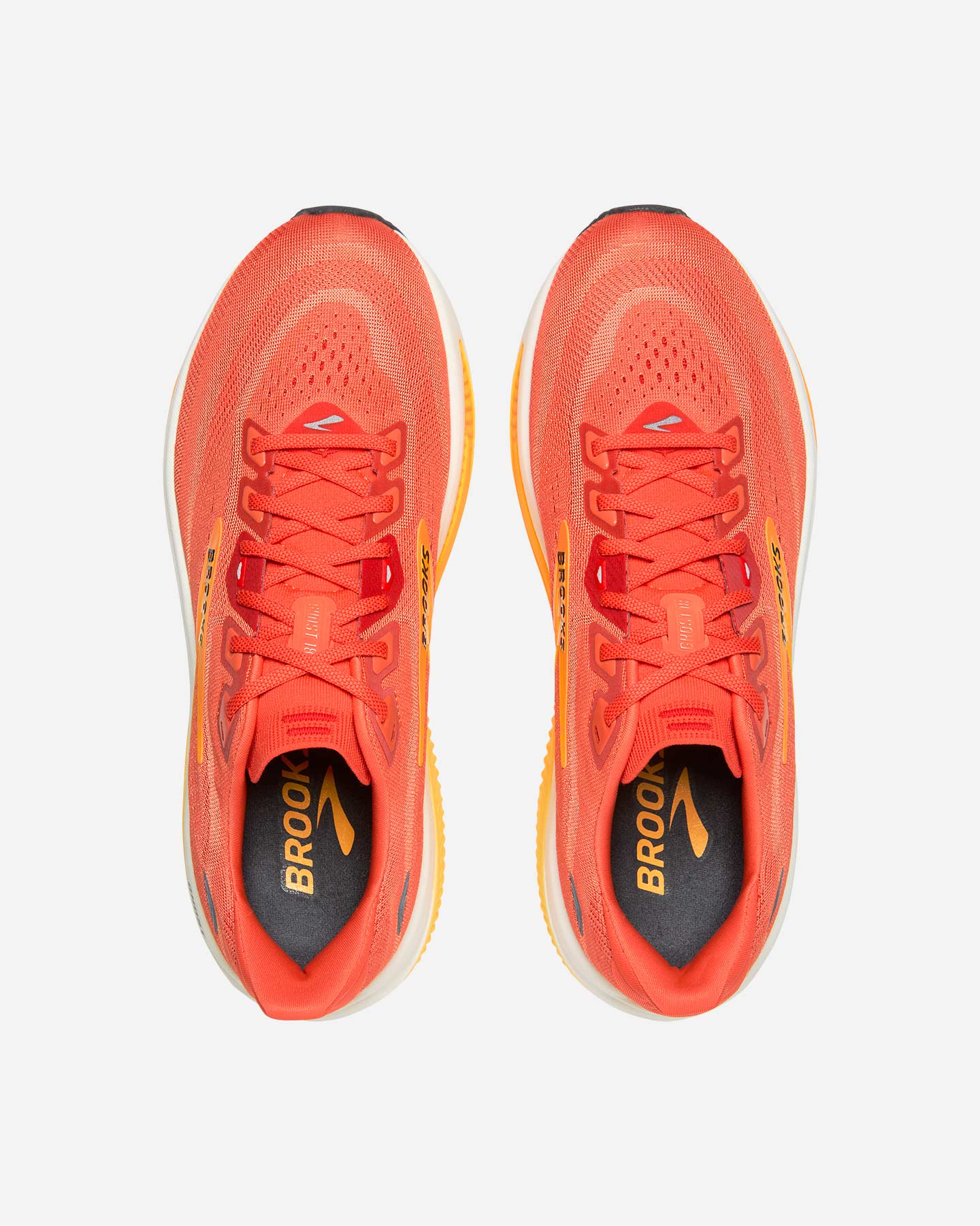Scarpe running BROOKS GHOST 18 M - Arancione - 4 | Cisalfa Sport