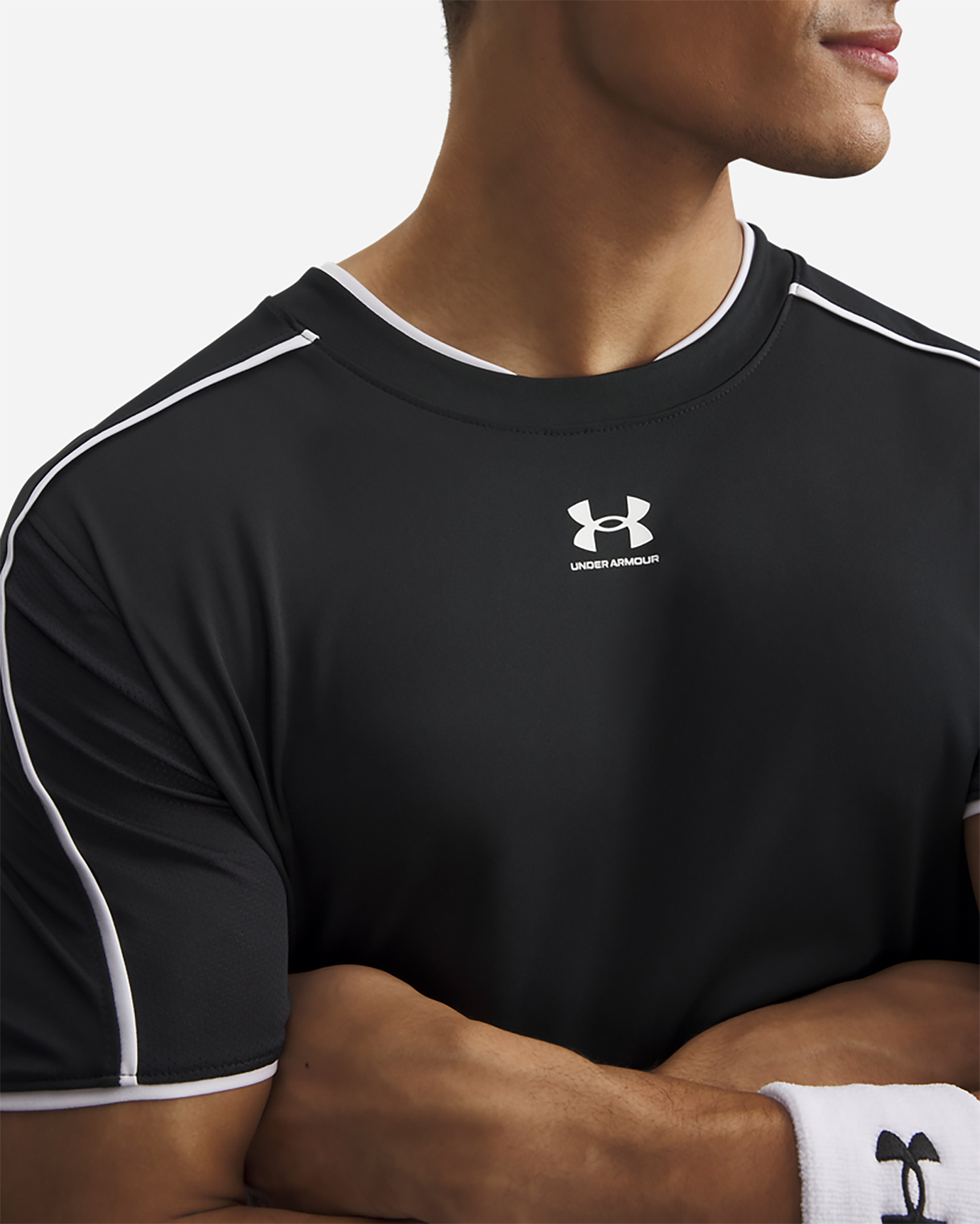T-shirt UNDER ARMOUR CHALLENGER TRAIN M - Nero - 2 | Cisalfa Sport