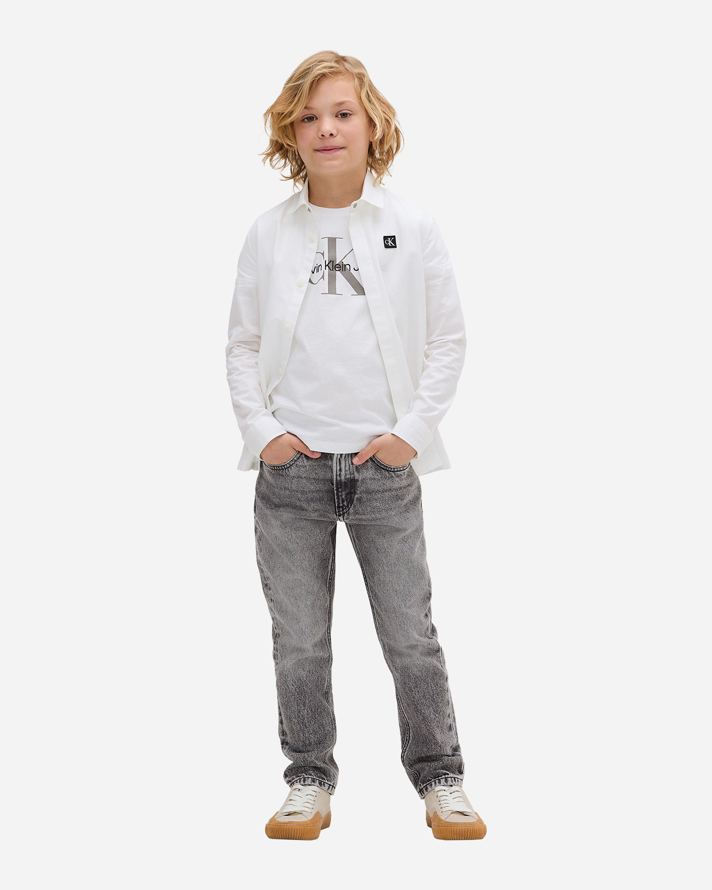 Jeans CALVIN KLEIN JEANS DAD JR - Denim - 1 | Cisalfa Sport
