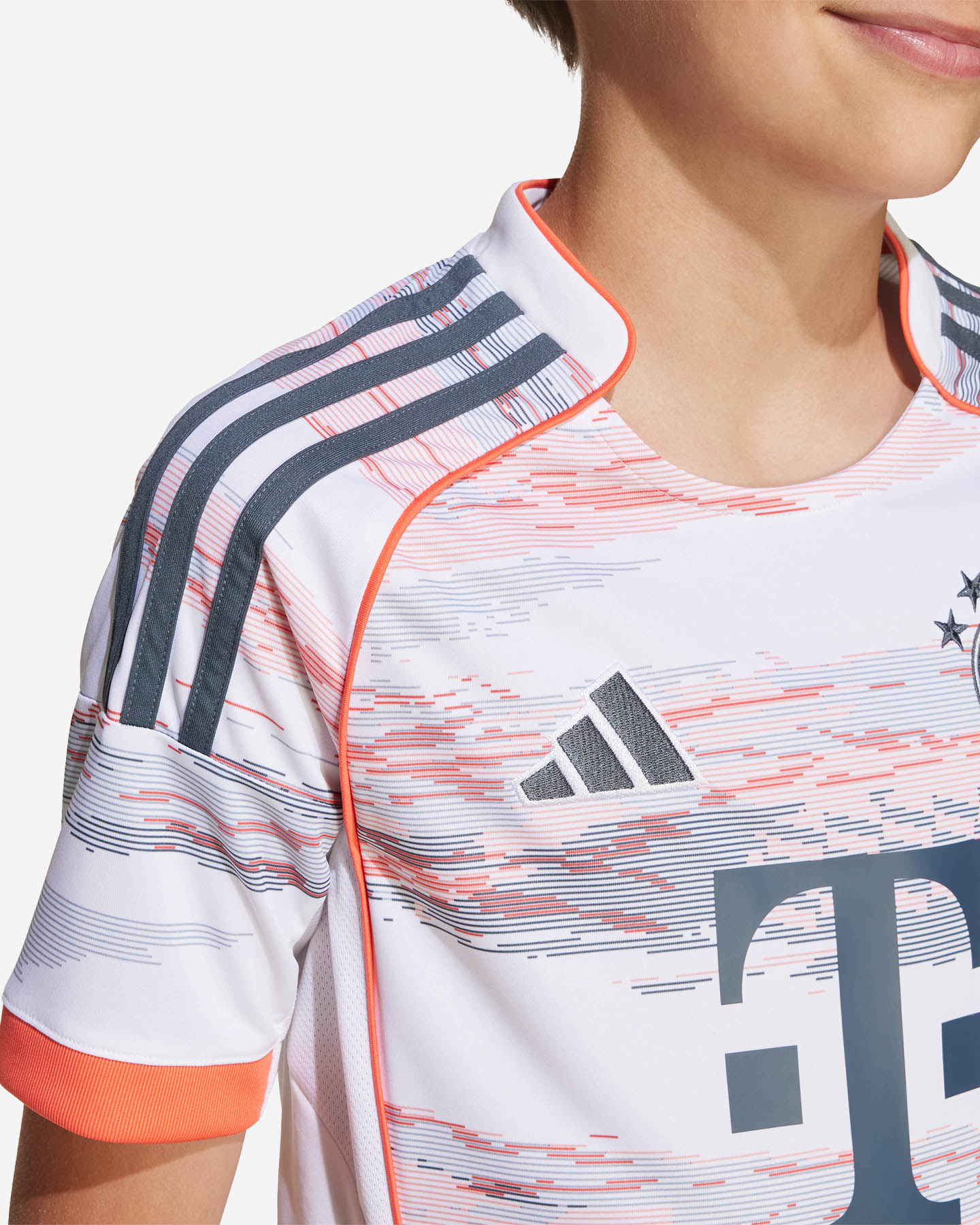 Maglia calcio ufficiale ADIDAS BAYERN MONACO AWAY 25-26 JR - Bianco - 4 | Cisalfa Sport