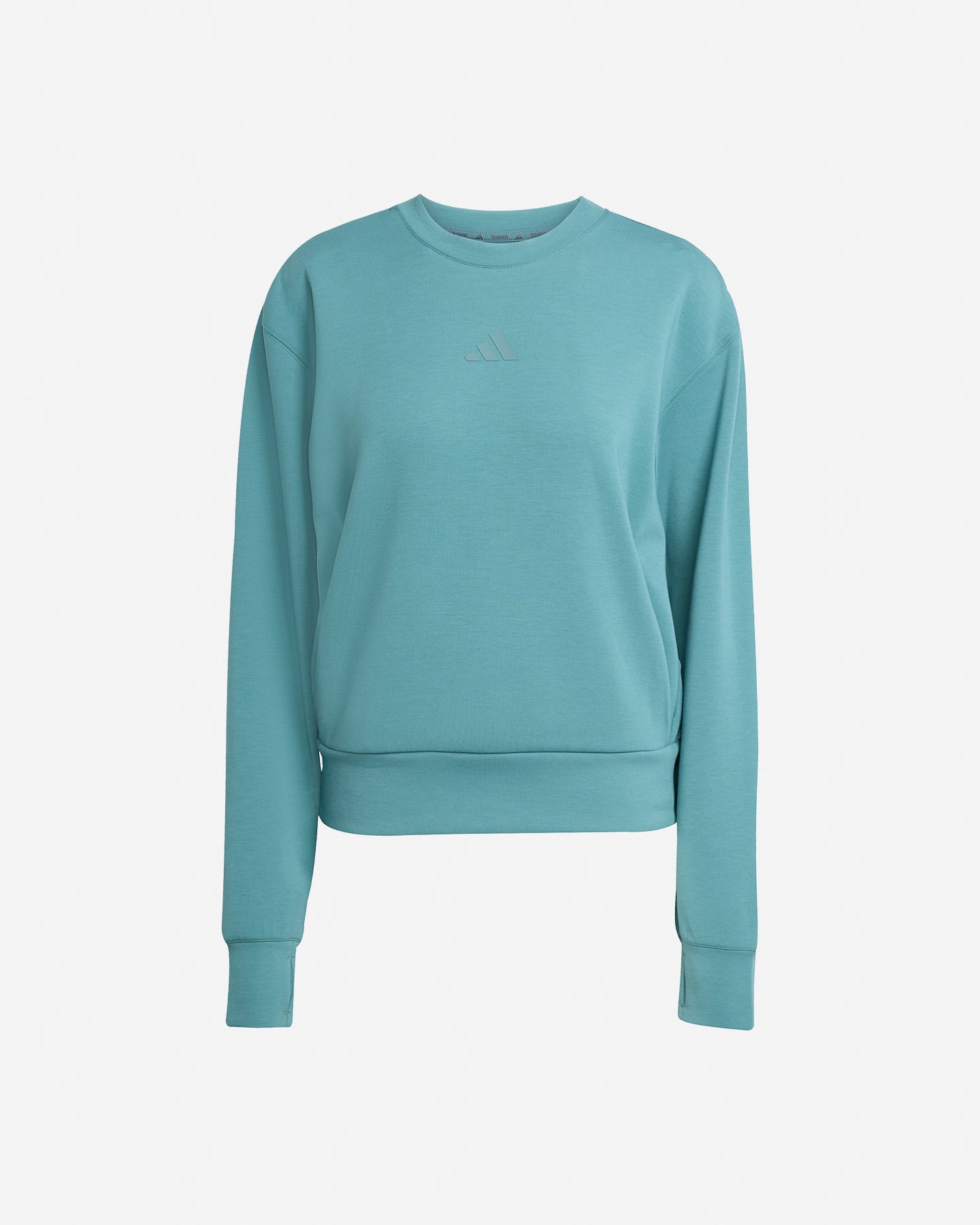 Adidas Crew D4t W - Felpa Training - Donna - Verde