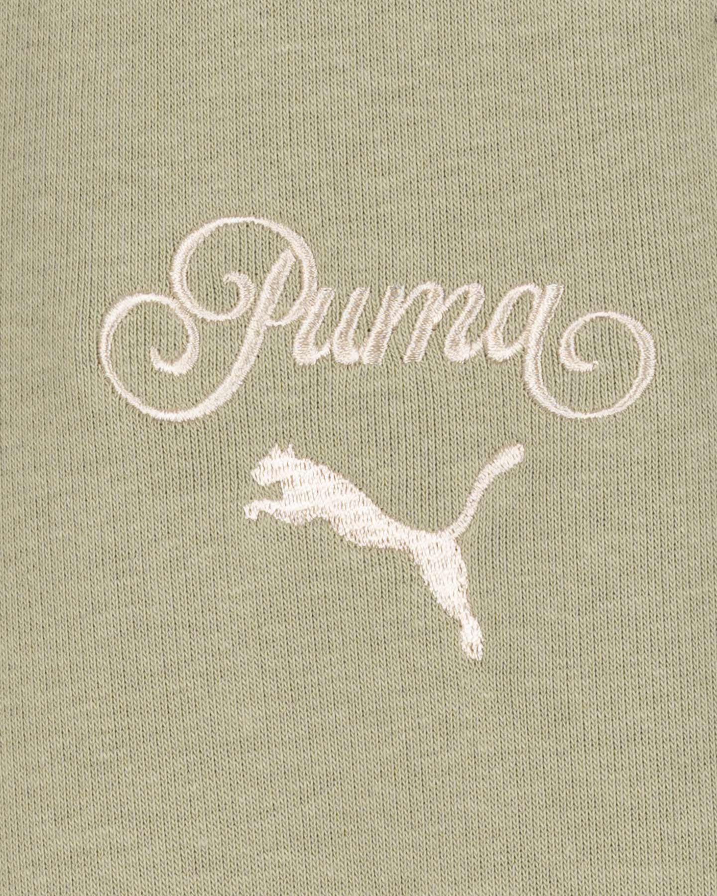 Pantalone PUMA SMALL LOGO W - Verde - 2 | Cisalfa Sport