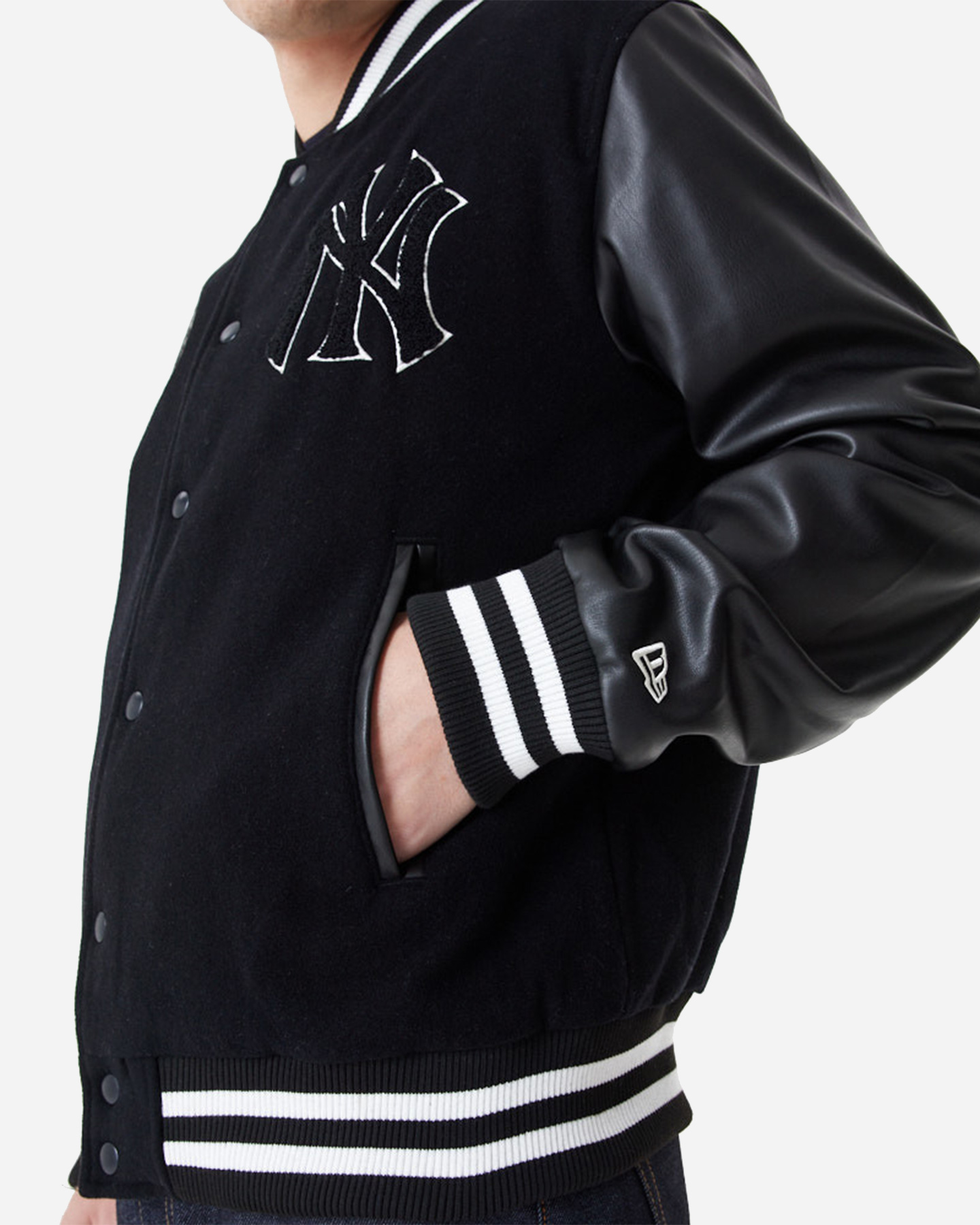 Felpa NEW ERA MLB LARGE LOGO VARSITY NEW YORK YANKEES M - Nero - 2 | Cisalfa Sport