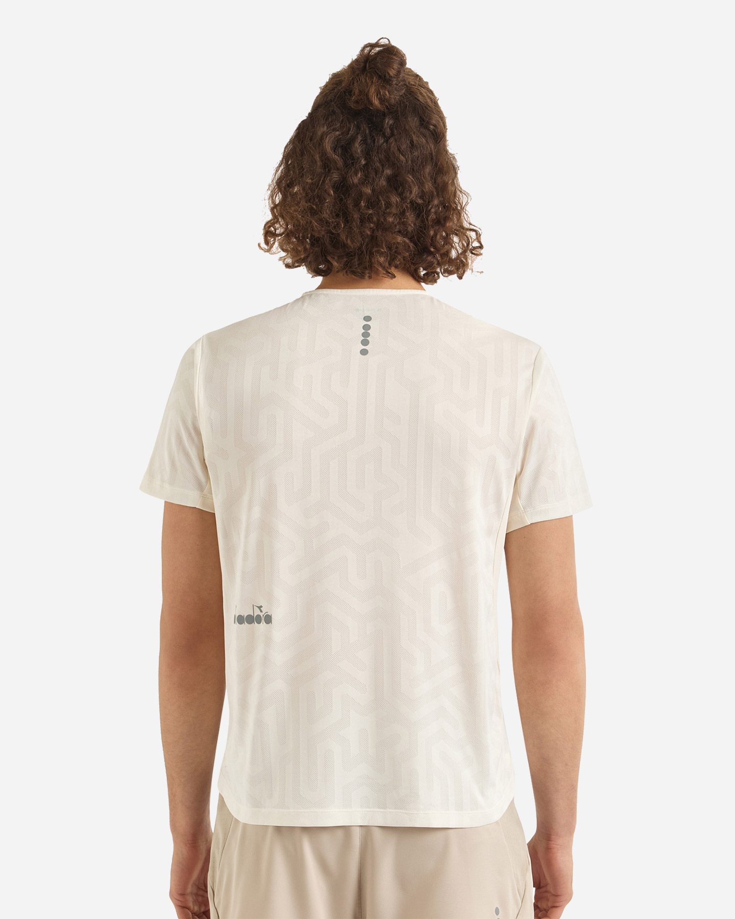 T-shirt running DIADORA SUPERLIGHT M - Beige - 2 | Cisalfa Sport