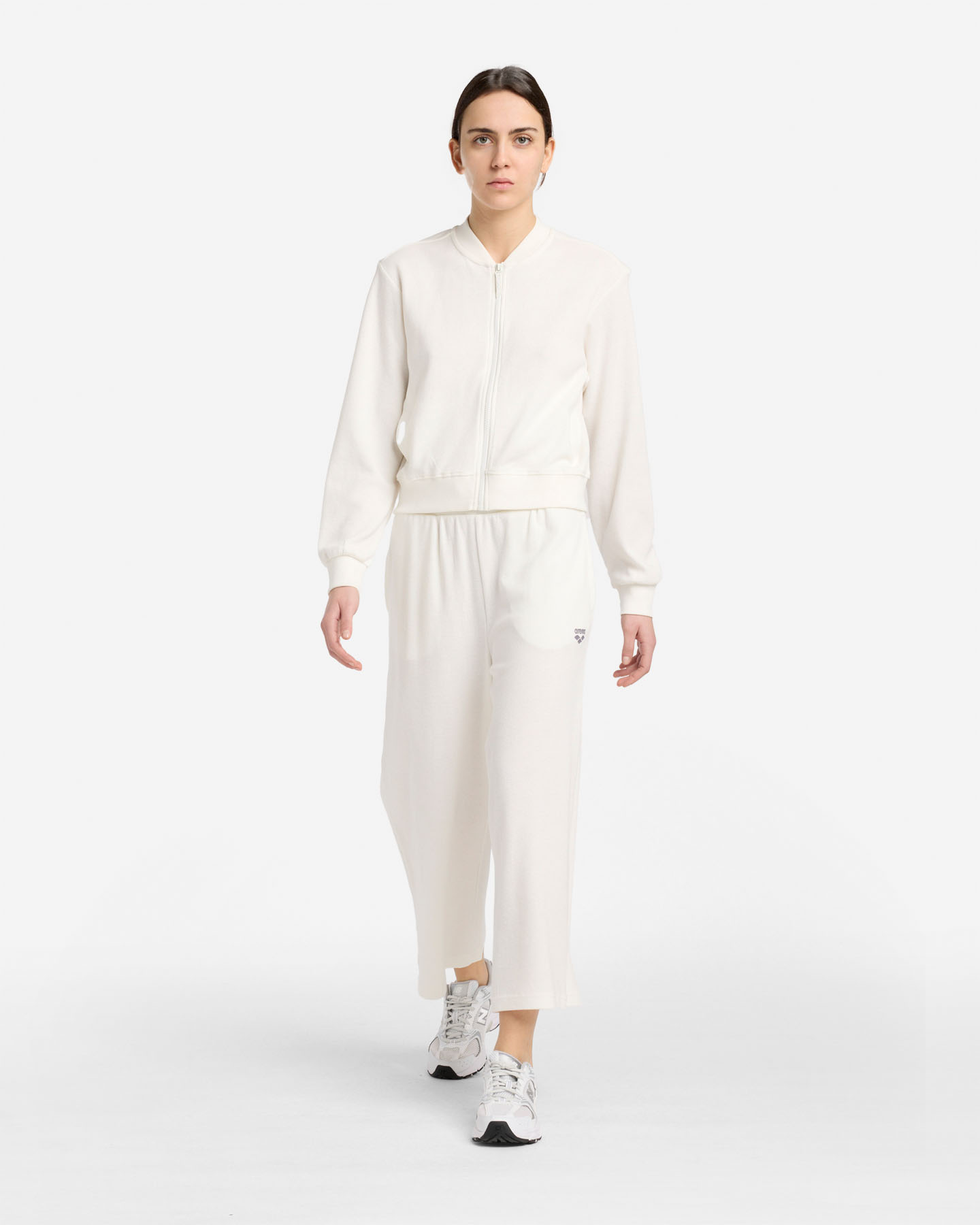 Felpa ARENA ATHLETIC ESSENTIAL W - Bianco - 2 | Cisalfa Sport