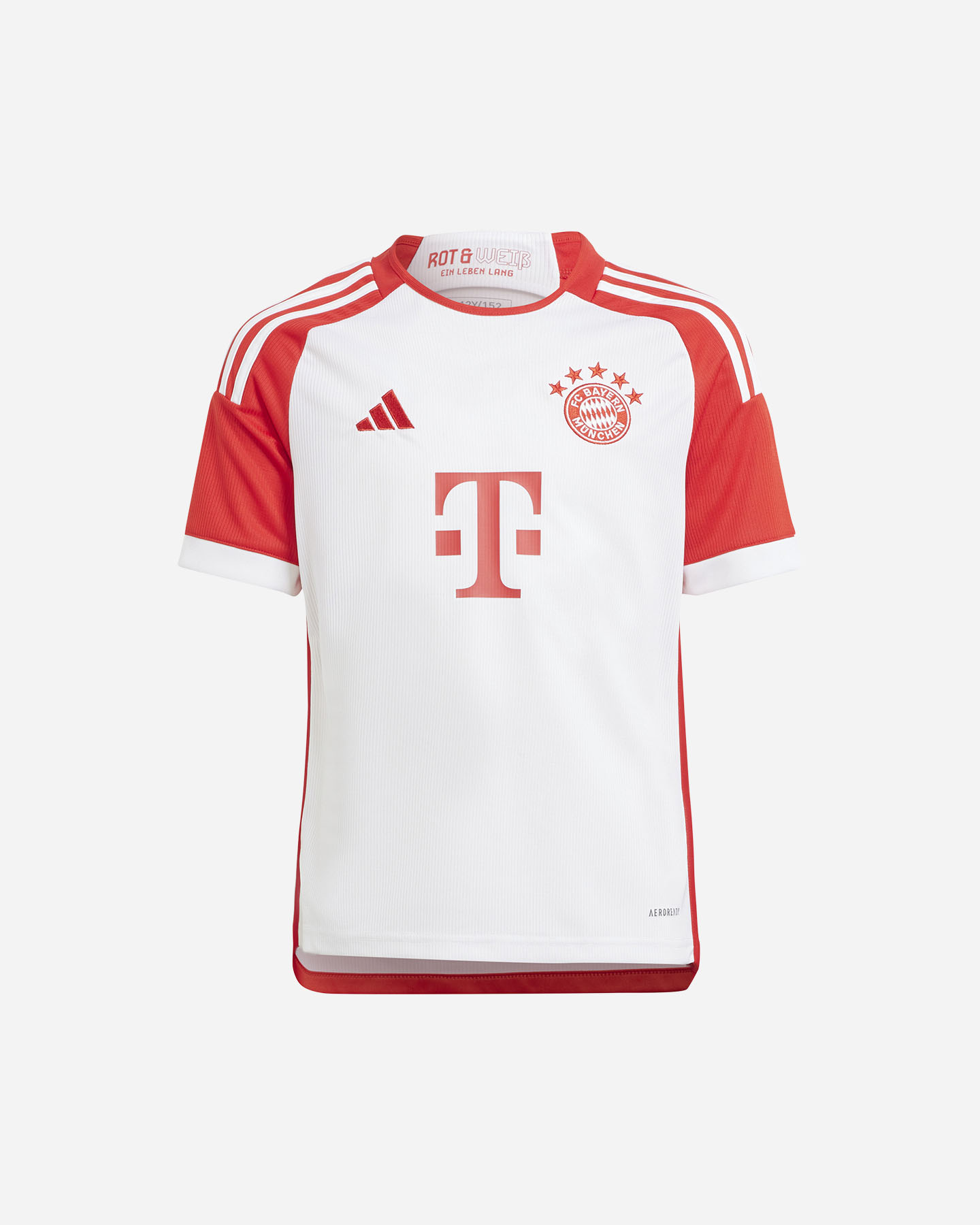 Maglia calcio ufficiale ADIDAS BAYERN HOME 23-24 JR - Bianco - 0 | Cisalfa Sport