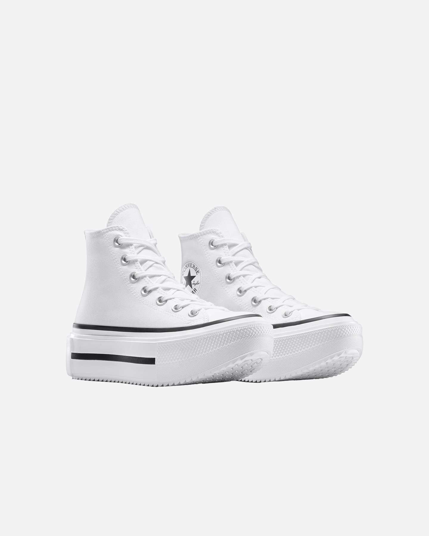 Scarpe sneakers CONVERSE CHUCK TAYLOR ALL STAR LIFT DOUBLE STACK HIGH W - Bianco - 1 | Cisalfa Sport
