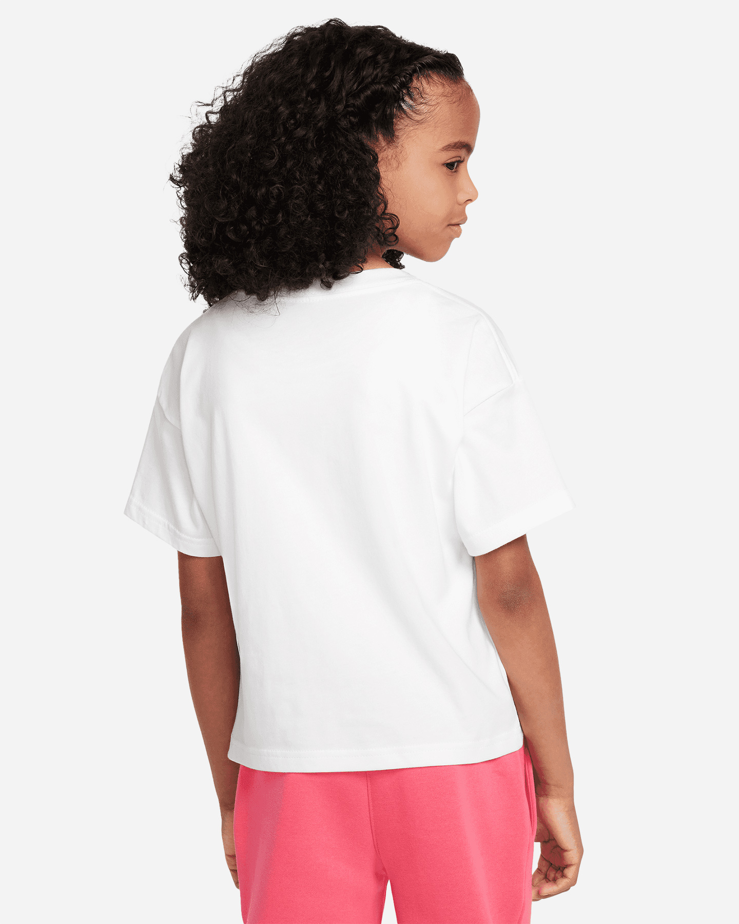 T-shirt NIKE BOXY KITTEN JR - Bianco - 1 | Cisalfa Sport