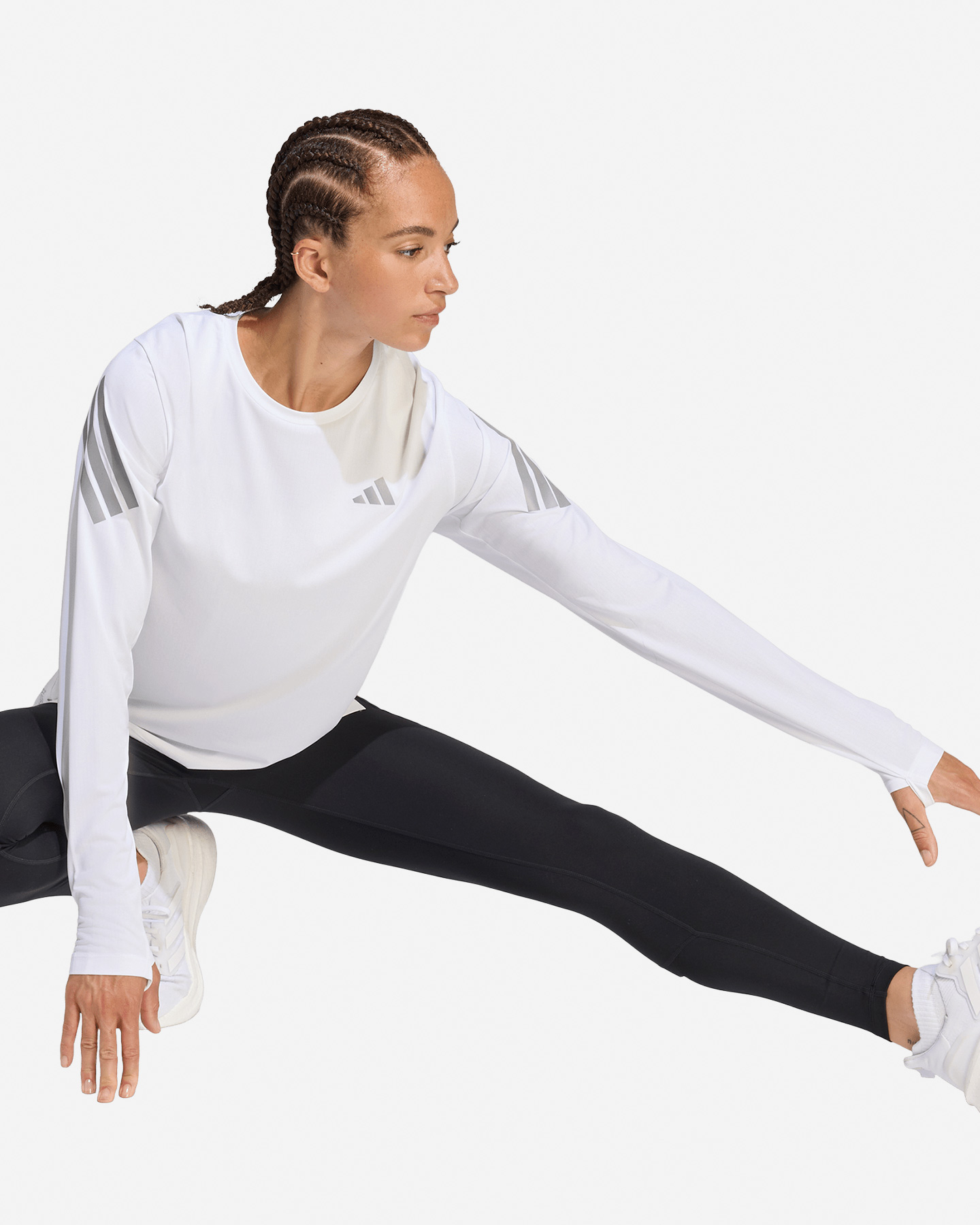 Maglia running ADIDAS ADI365 W - Bianco - 3 | Cisalfa Sport