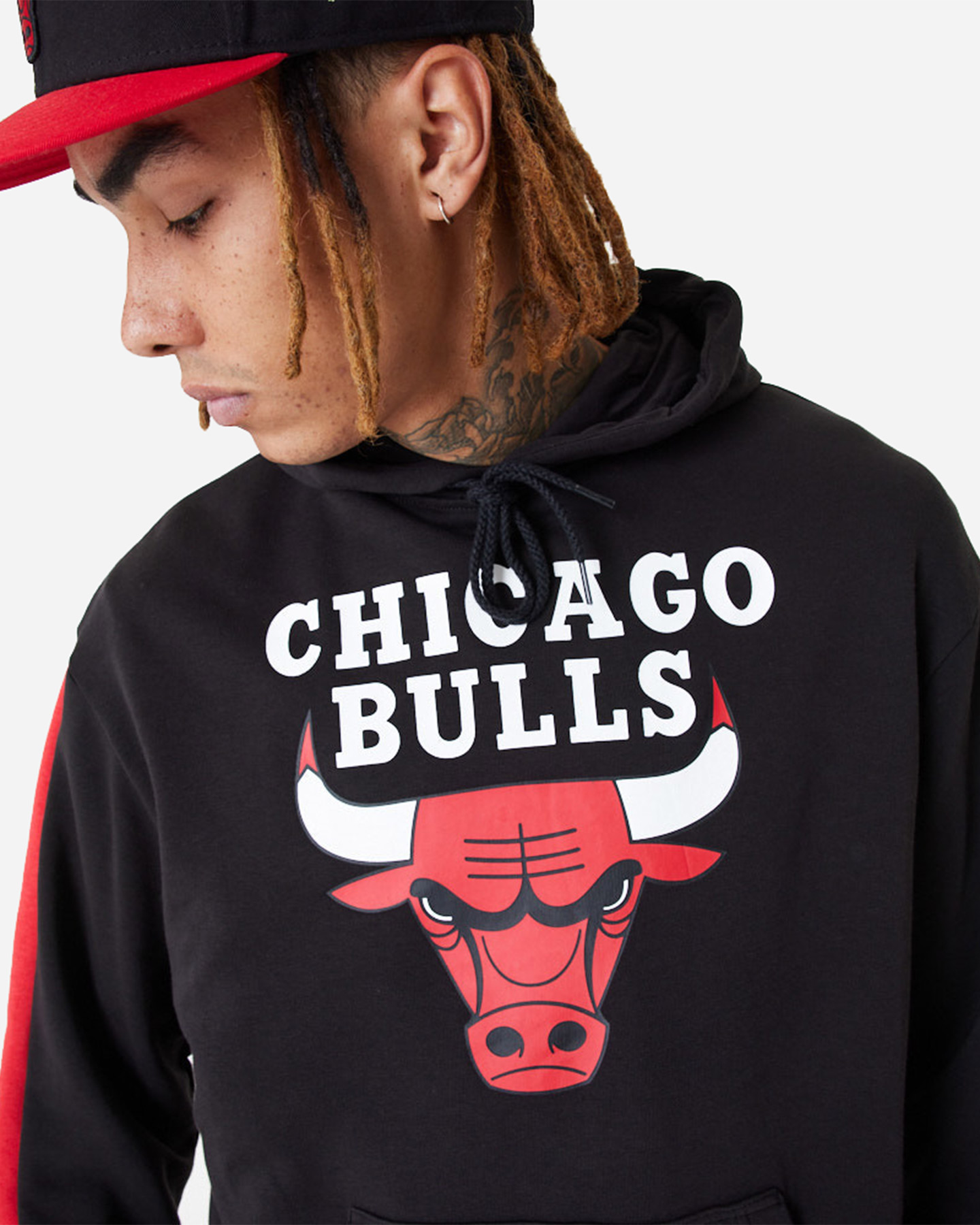 Felpa NEW ERA CHICAGO BULLS M - Nero - 2 | Cisalfa Sport