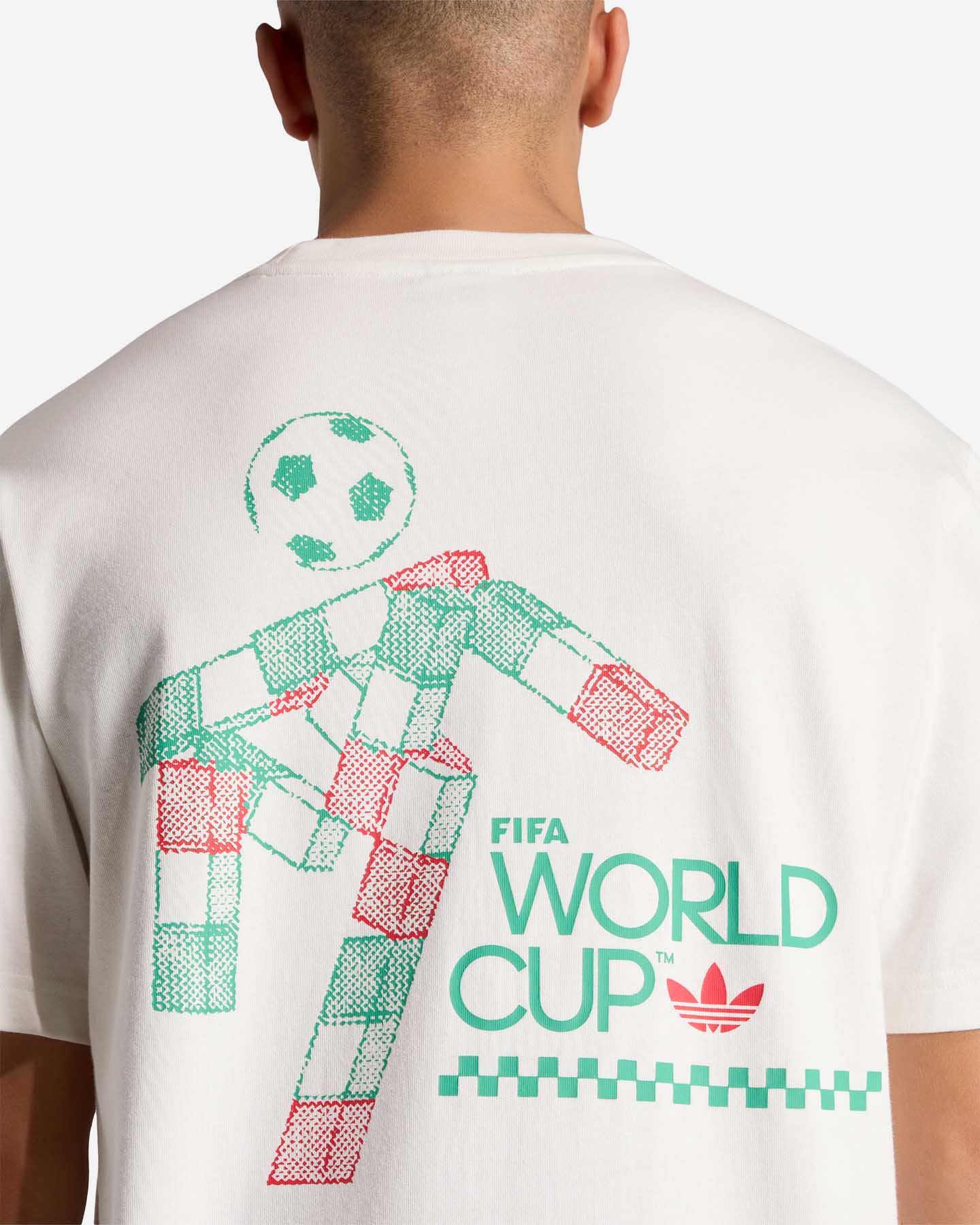 T-shirt ADIDAS ORIGINALS WORDL CUP ITALIA 90 M - Bianco - 4 | Cisalfa Sport