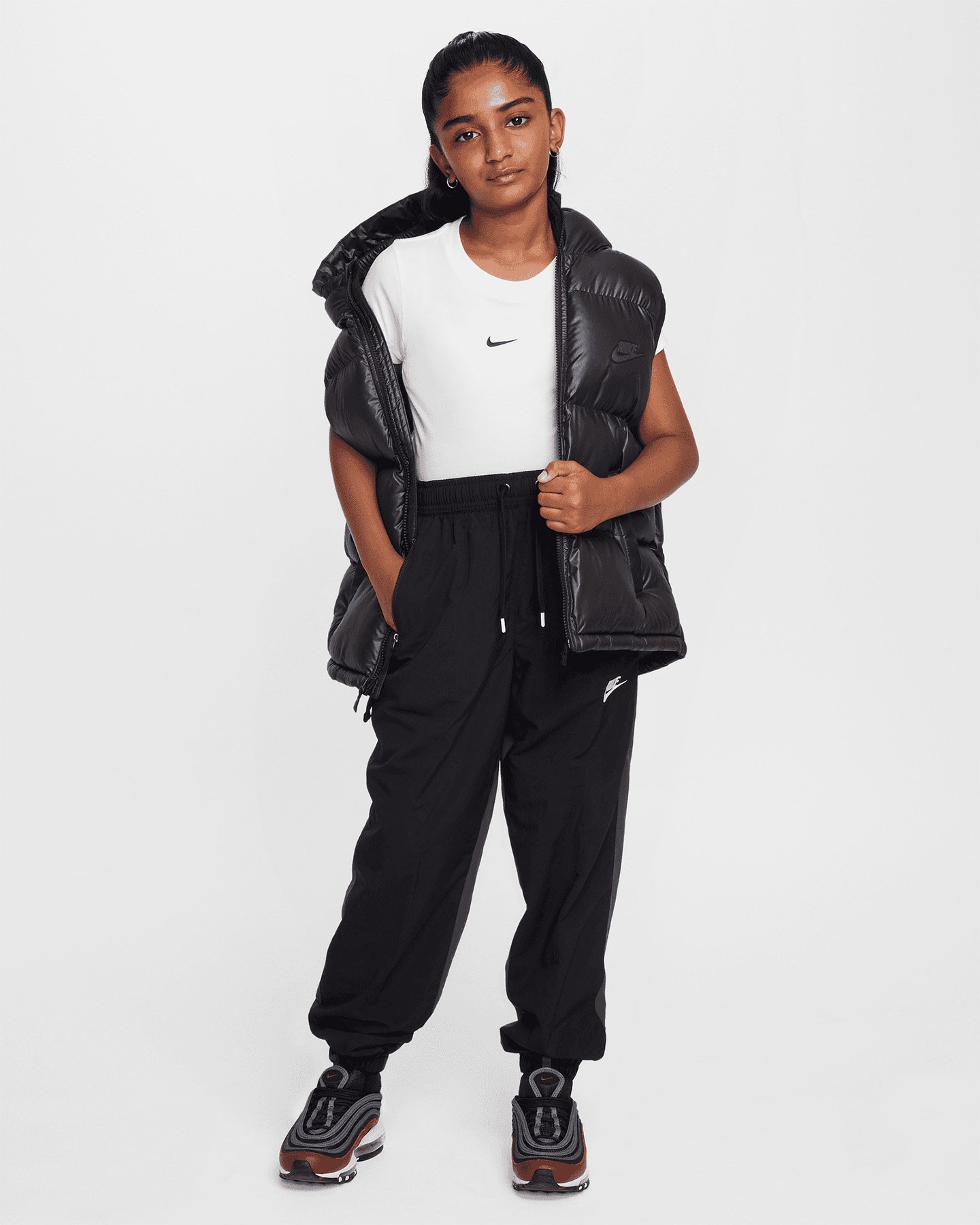 T-shirt NIKE SMALL LOGO JR - Bianco - 2 | Cisalfa Sport