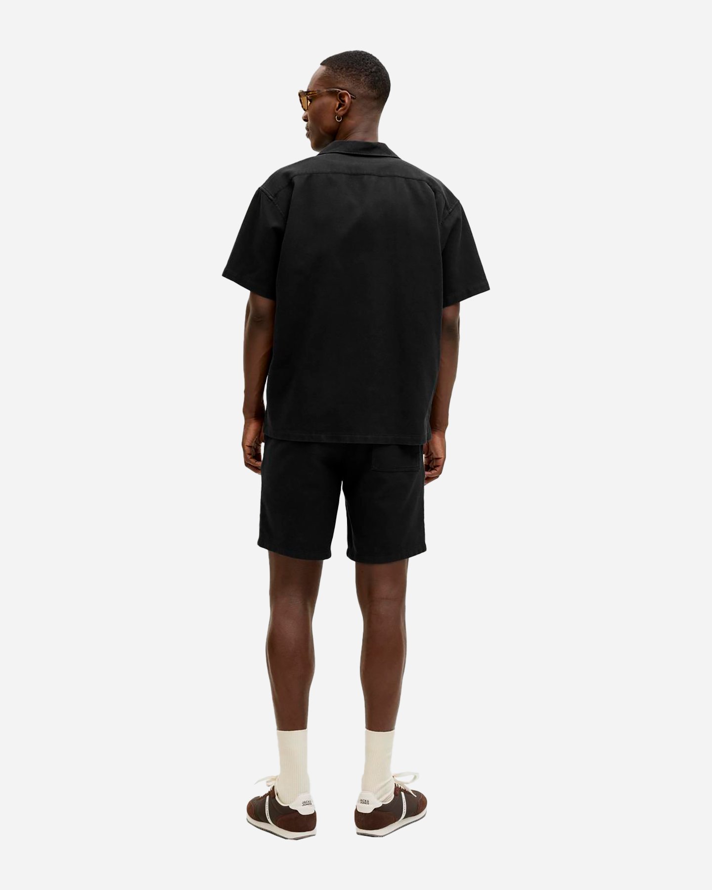 Camicia JACK & JONES JJGLOBAL M - Nero - 4 | Cisalfa Sport