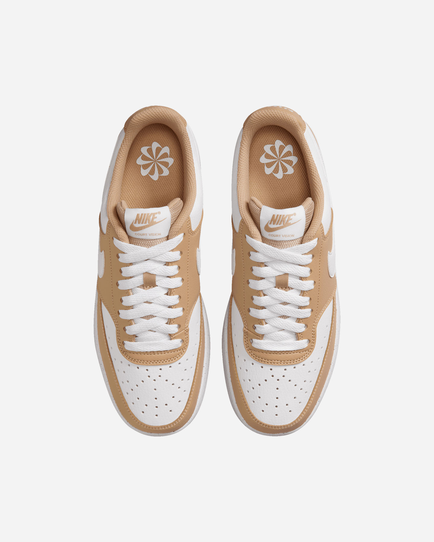 Scarpe sneakers NIKE COURT VISION LOW NEXT NATURE W - Marrone - 3 | Cisalfa Sport