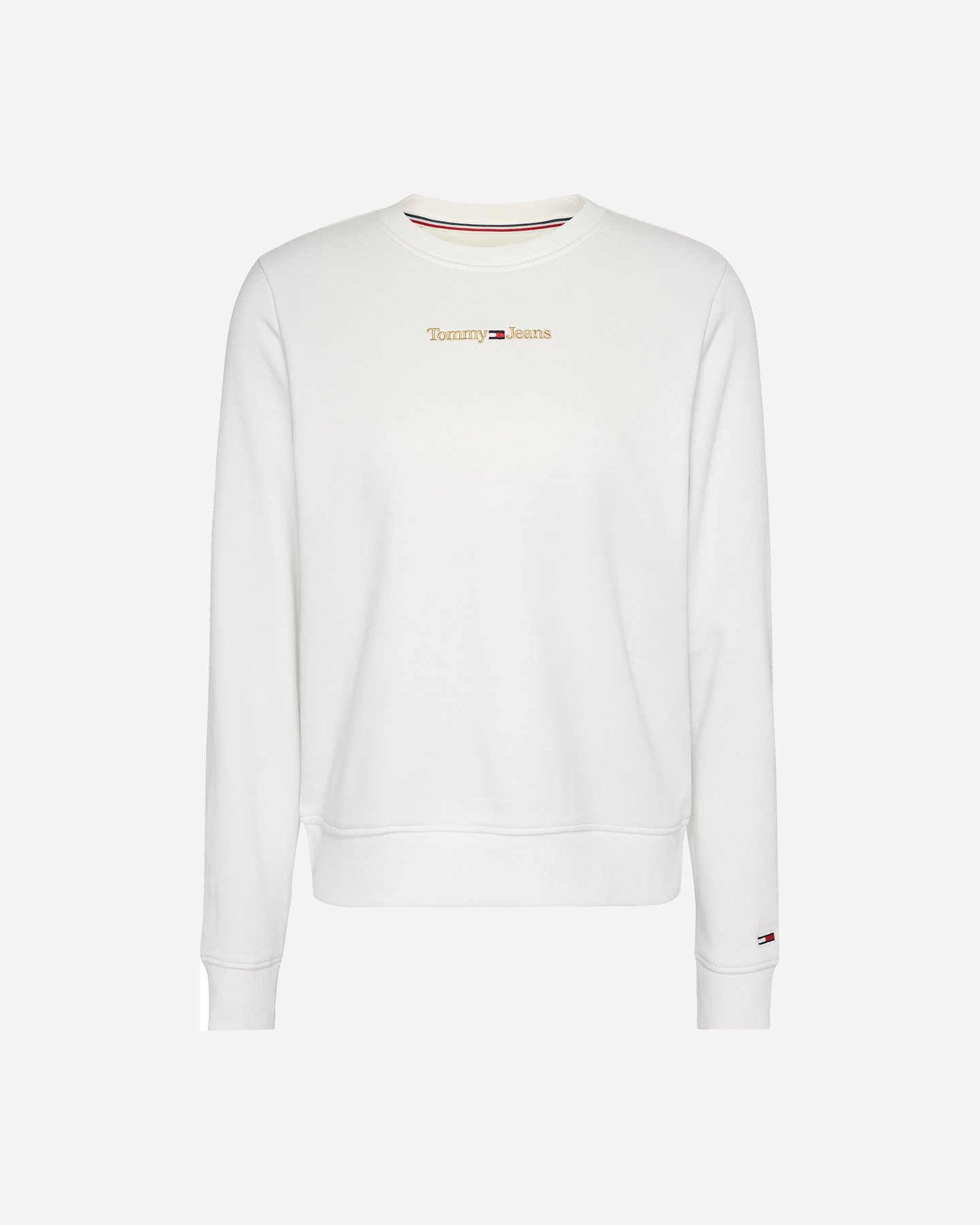 Felpa TOMMY HILFIGER LOGO LINEAR W - Bianco - 0 | Cisalfa Sport