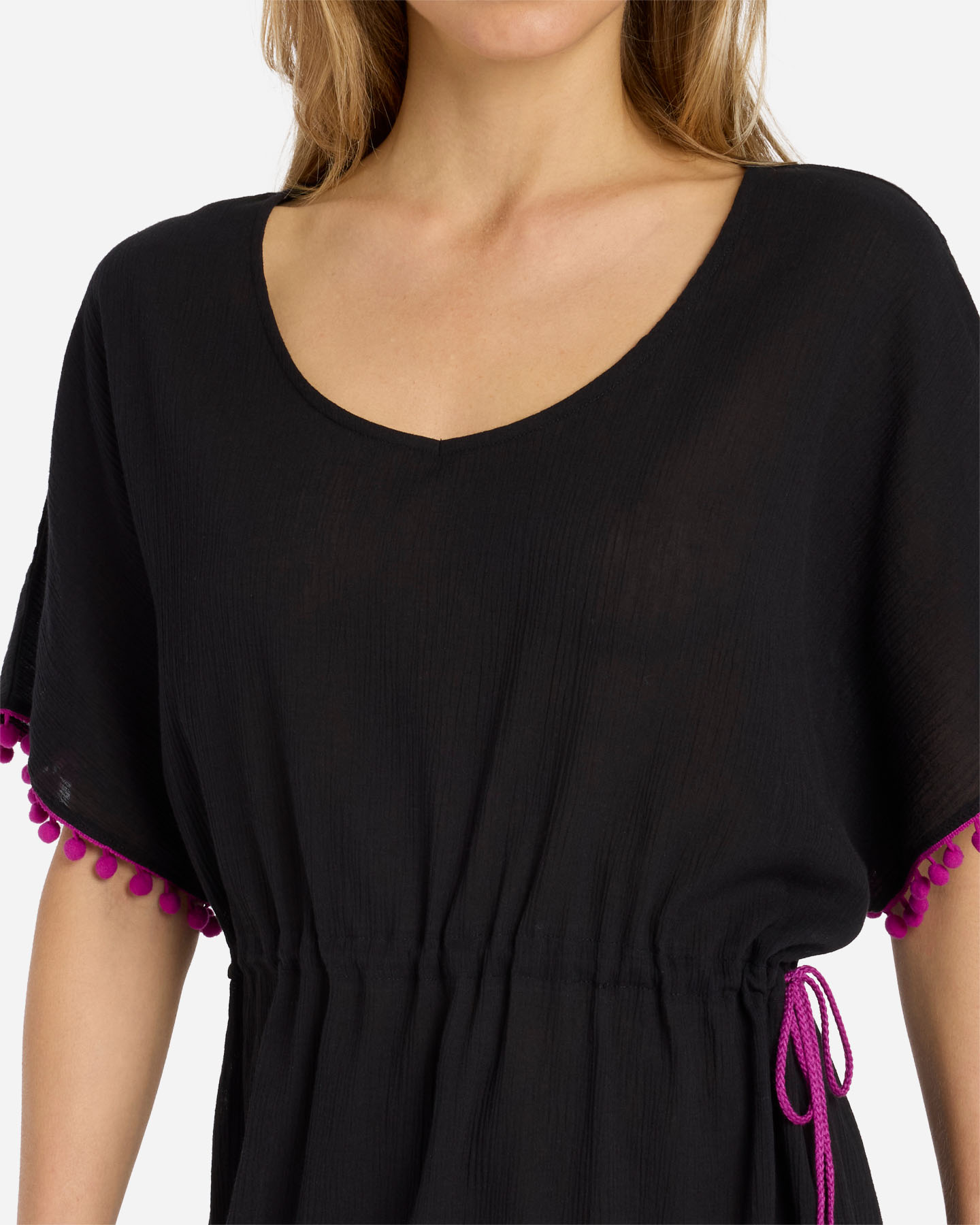 T-shirt ADMIRAL FRINGE GLOW W - Nero - 5 | Cisalfa Sport