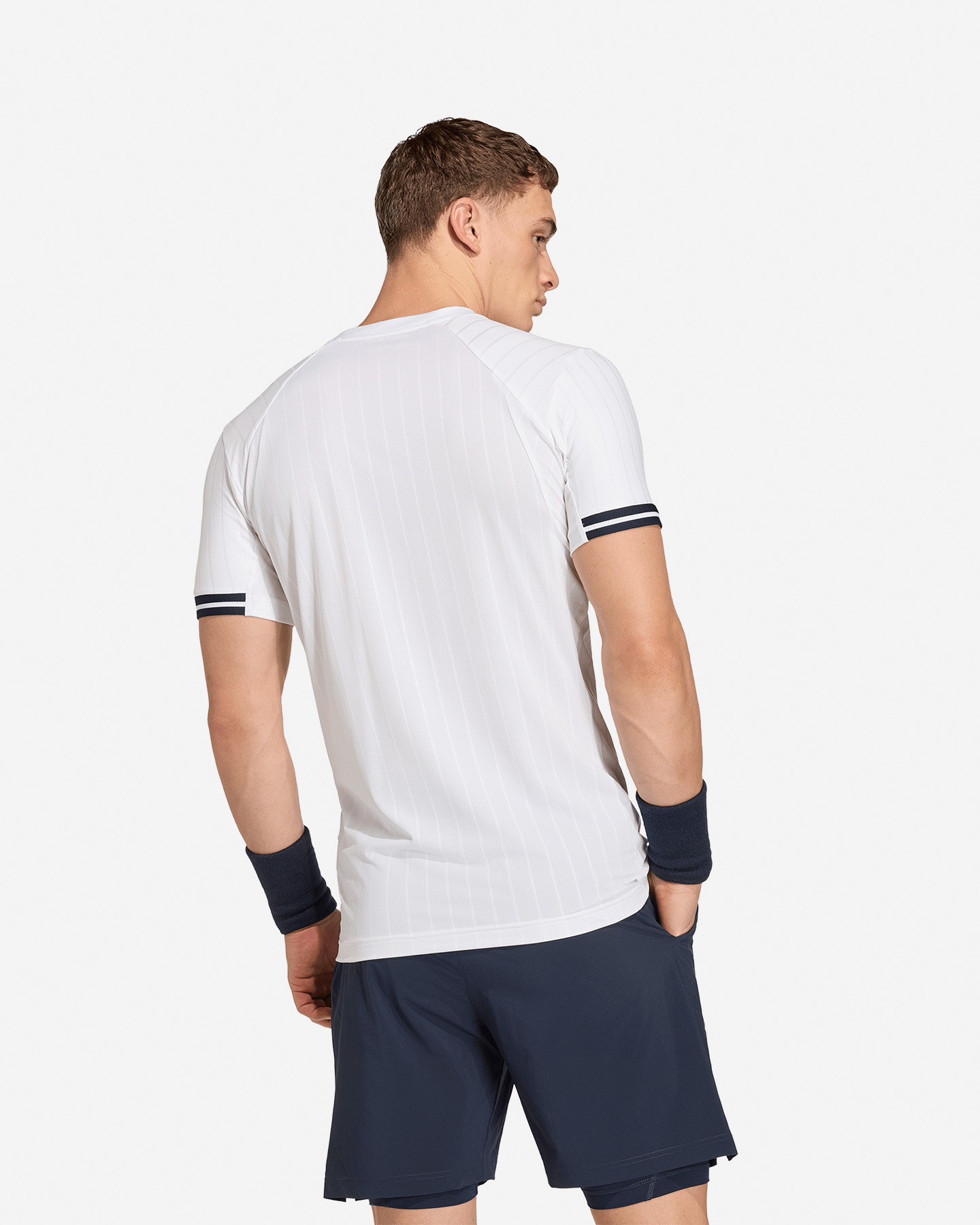 T-shirt tennis ADIDAS FREELIFT PRO M - Bianco - 2 | Cisalfa Sport