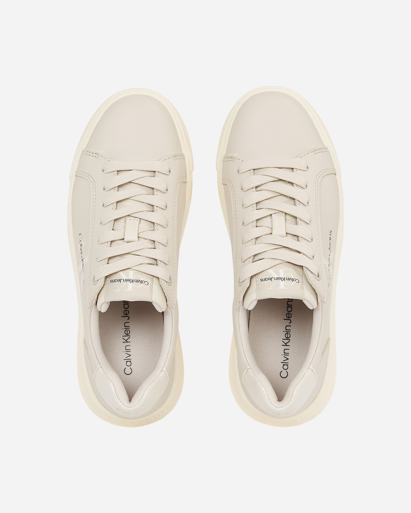 Scarpe sneakers CALVIN KLEIN JEANS CHUNKY CUPSOLE LACEUP W - Bianco - 2 | Cisalfa Sport