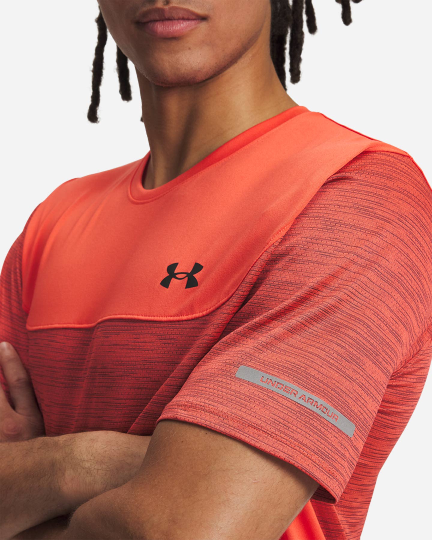 T-shirt training UNDER ARMOUR TECH UTILITY M - Rosso - 2 | Cisalfa Sport