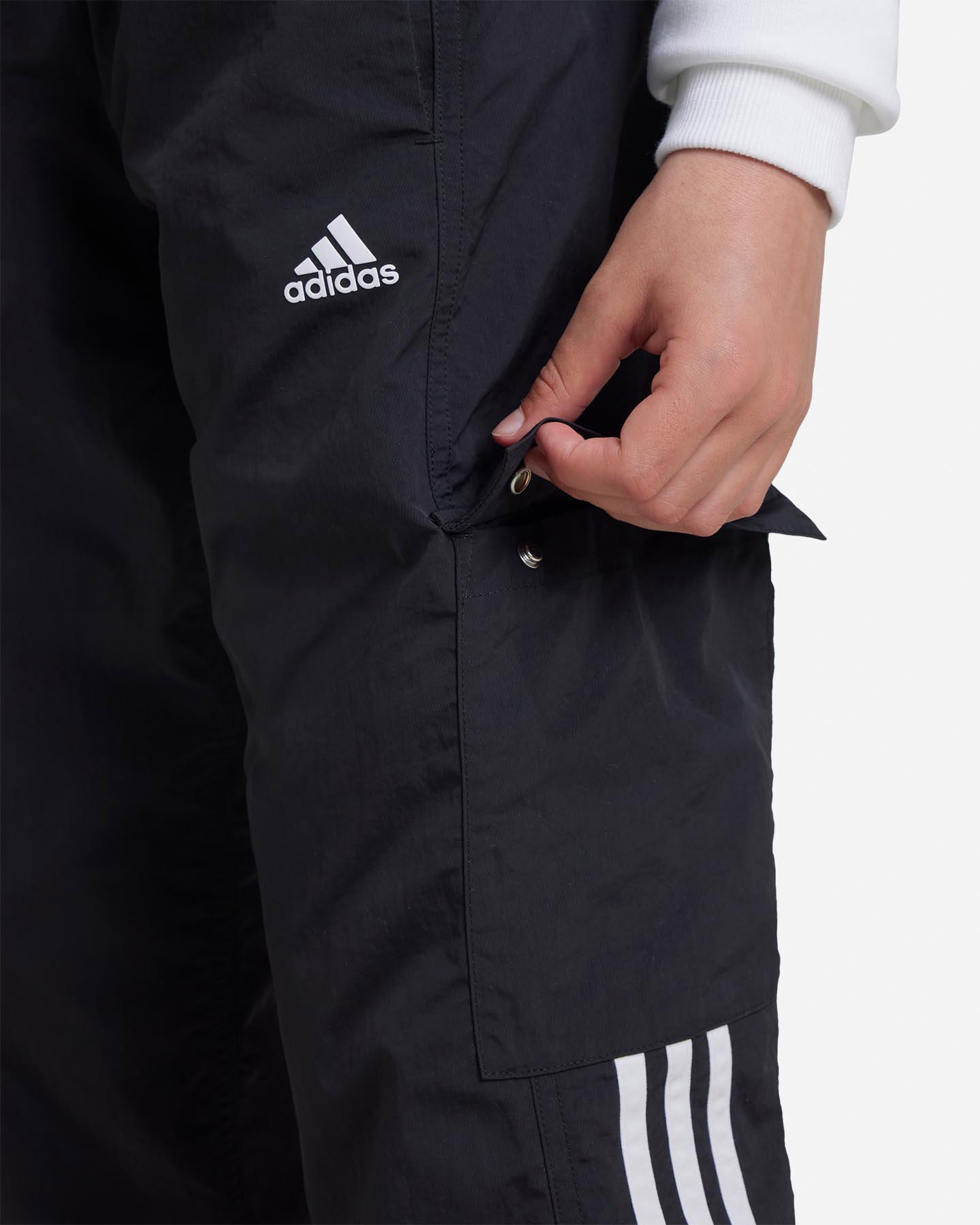 Pantalone ADIDAS STREET JAM JR - Nero - 4 | Cisalfa Sport