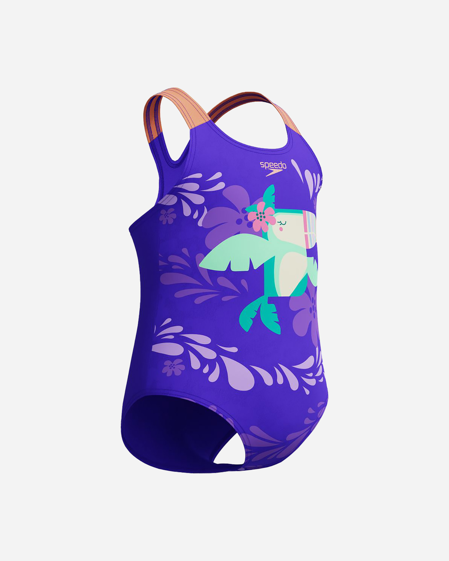 Costume piscina SPEEDO DIGITAL PRINTED JR - Viola - 1 | Cisalfa Sport
