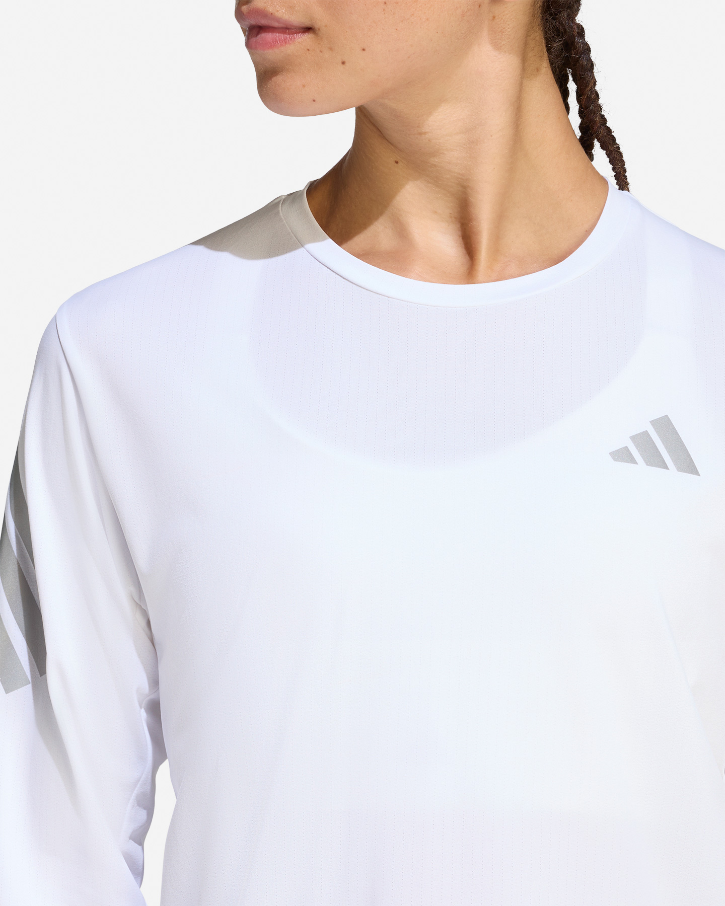 Maglia running ADIDAS ADI365 W - Bianco - 5 | Cisalfa Sport