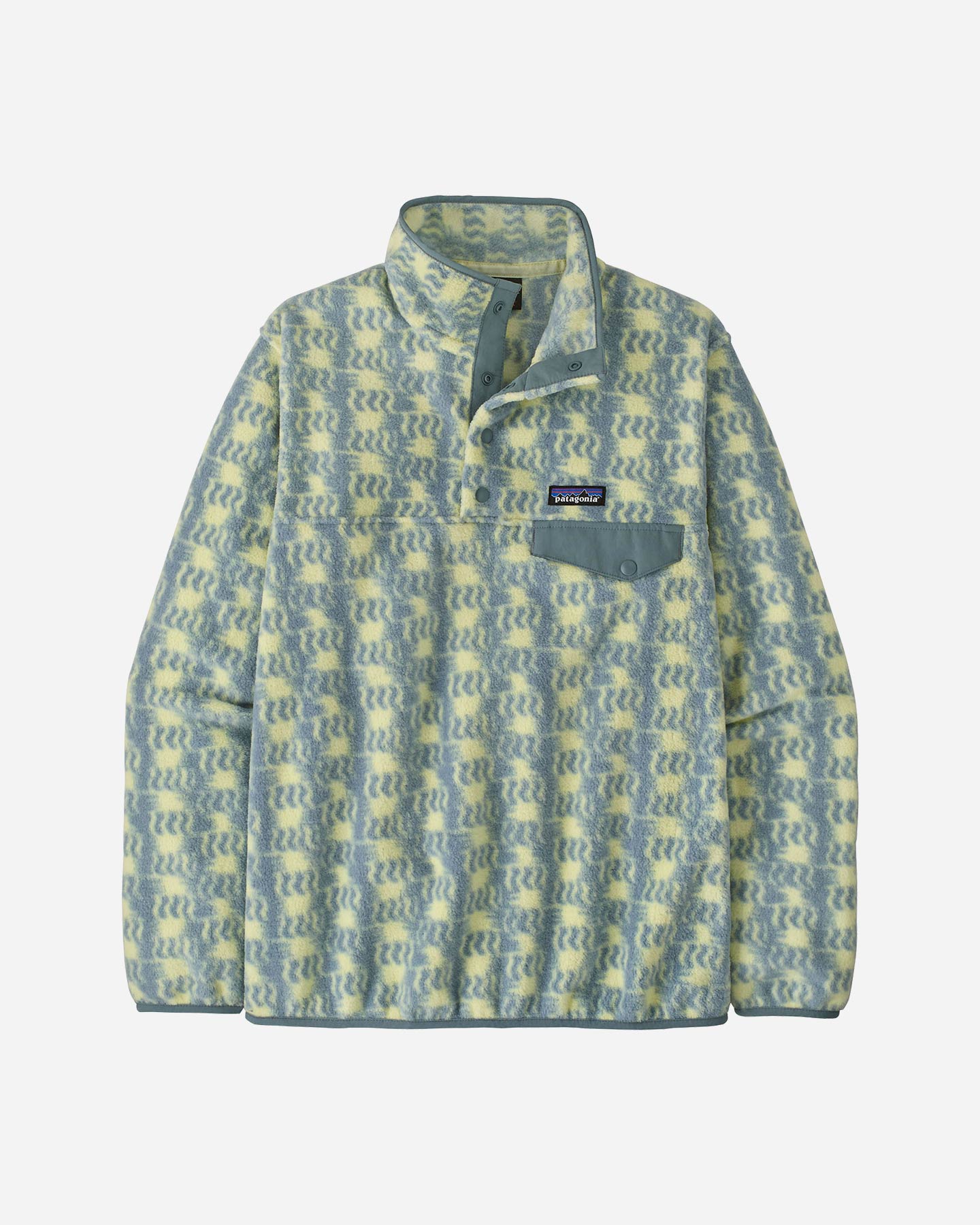 Pile PATAGONIA LW SYNCH SNAP-T W - Blu - 5 | Cisalfa Sport