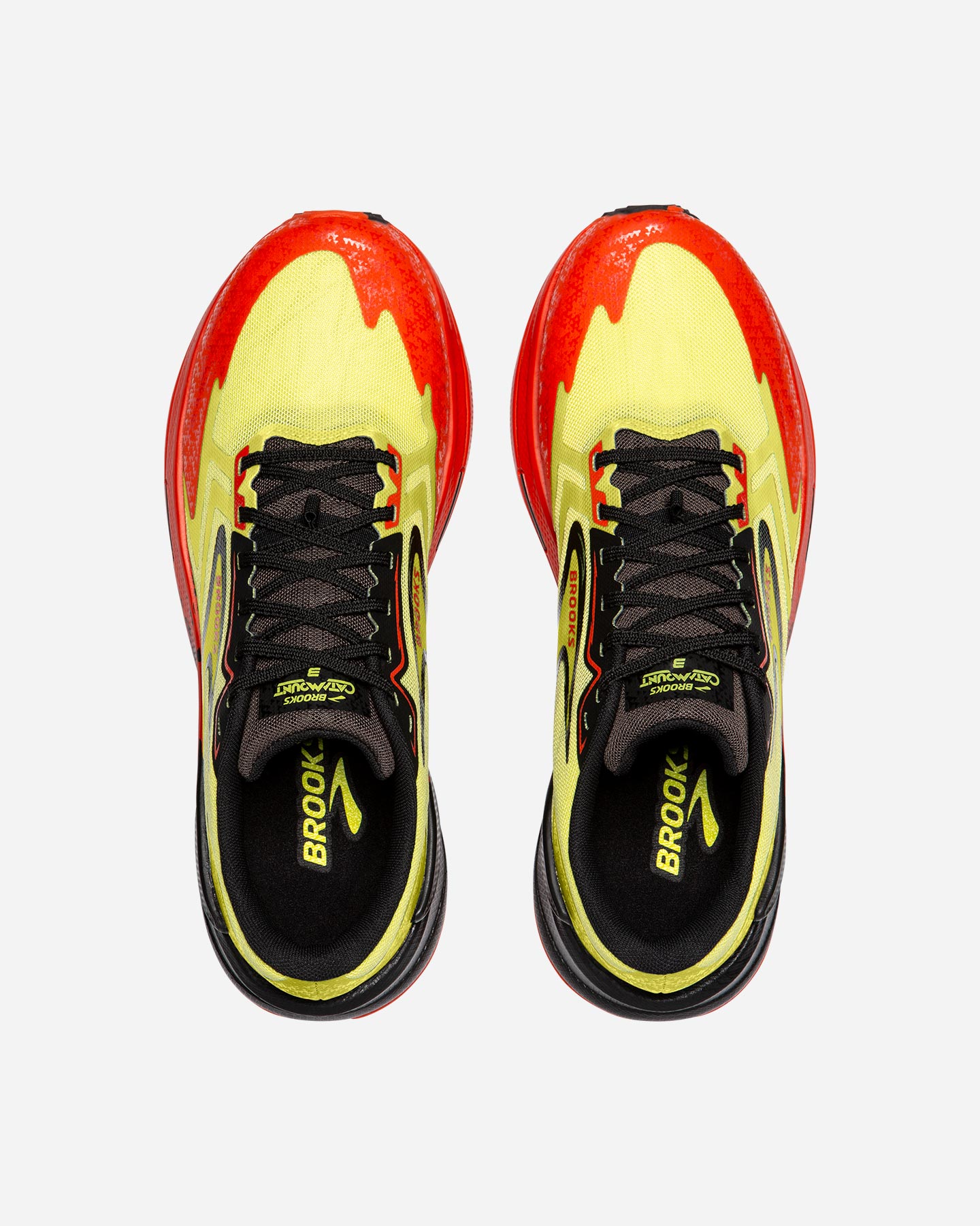 Scarpe trail BROOKS CATAMOUNT 3 M - Giallo - 3 | Cisalfa Sport