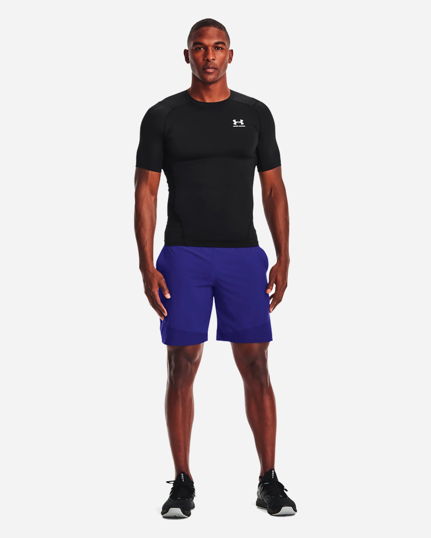 T-shirt training UNDER ARMOUR HG COMPRESSION SS M - Nero - 3 | Cisalfa Sport