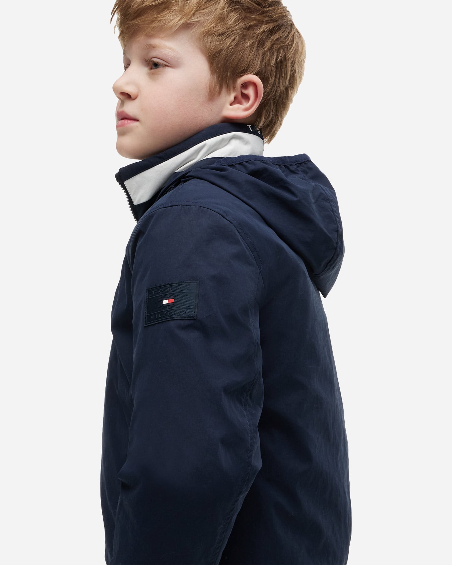 Giubbotto TOMMY HILFIGER HERITAGE ESSENTIAL MID JR - Blu - 3 | Cisalfa Sport