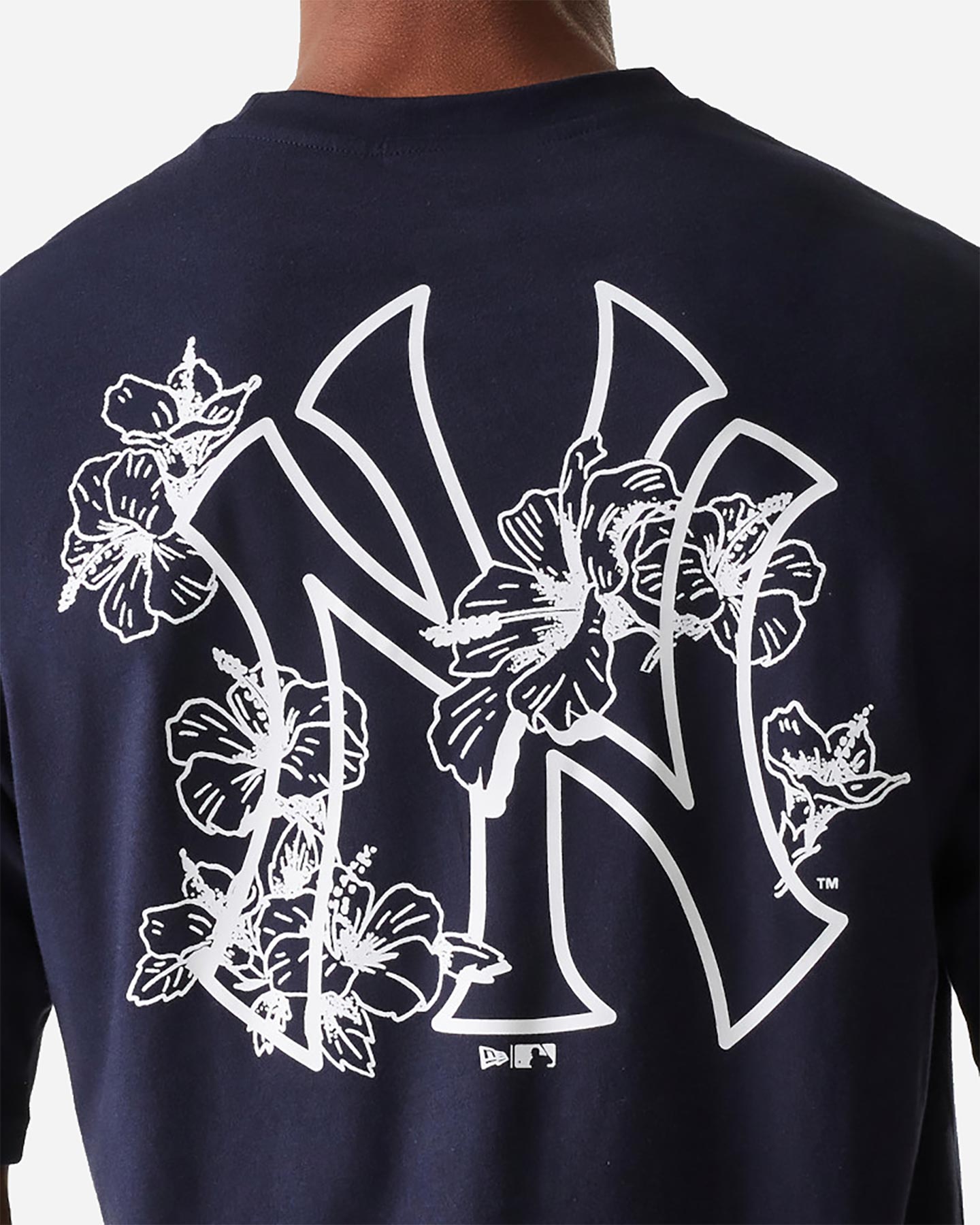 T-shirt NEW ERA MLB FLORAL NEW YORK YANKEES M - Blu Navy - 5 | Cisalfa Sport