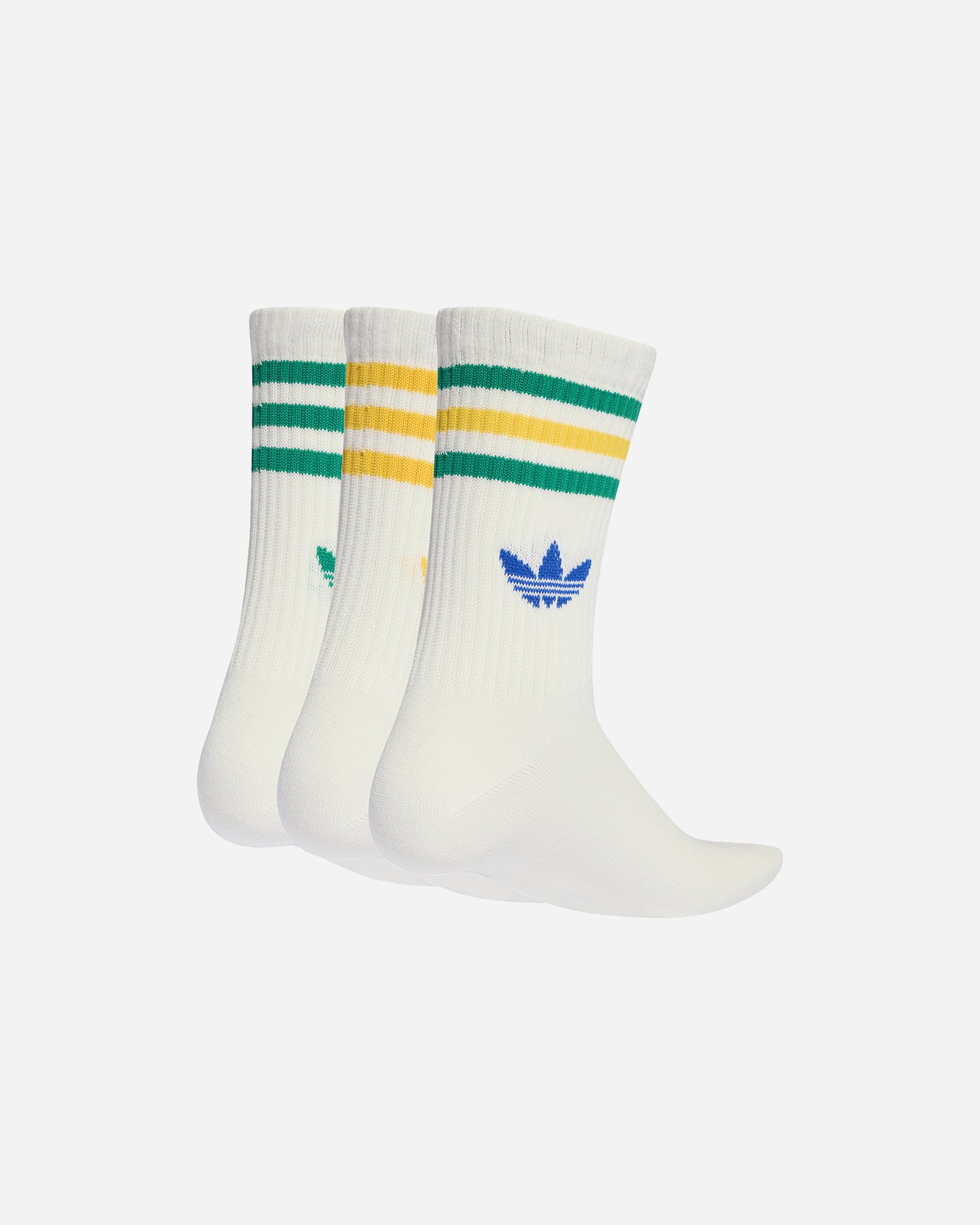 Calze ADIDAS CREW 3PACK MID W - Bianco - 1 | Cisalfa Sport
