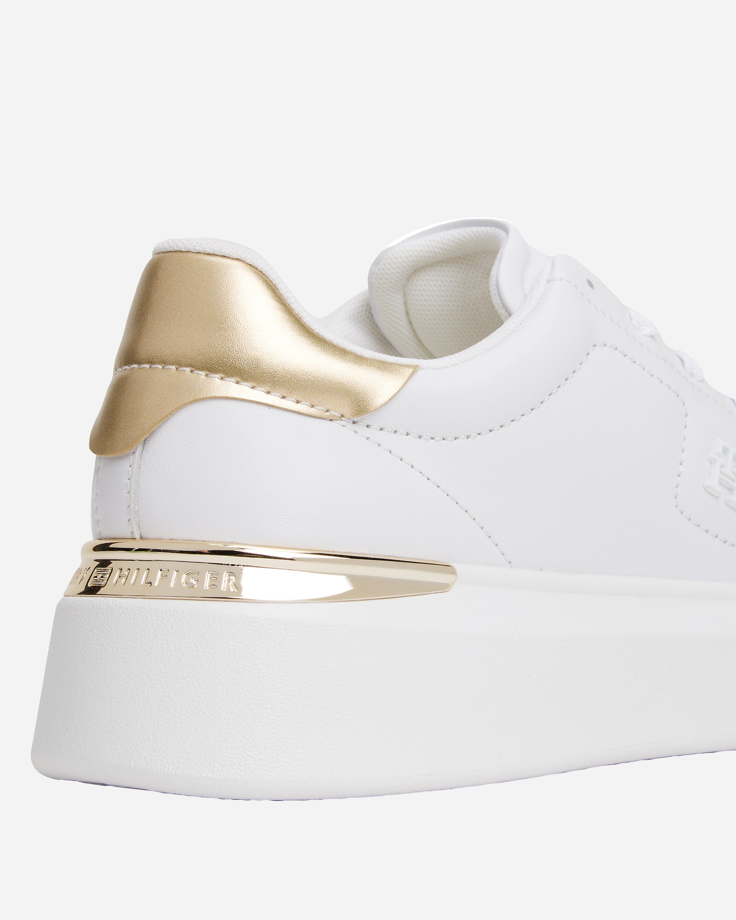 Scarpe sneakers TOMMY HILFIGER CHIC PLATFORM W - Bianco - 4 | Cisalfa Sport