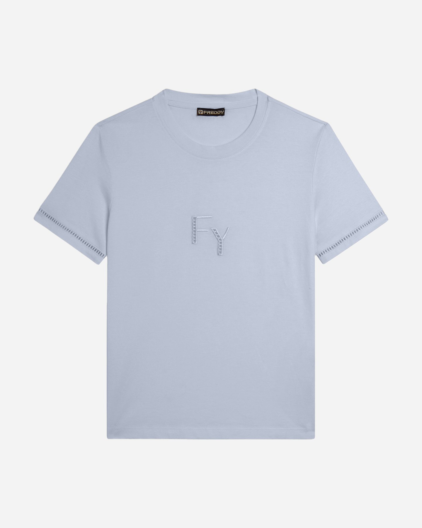 T-shirt FREDDY LOGO W - Azzurro - 0 | Cisalfa Sport