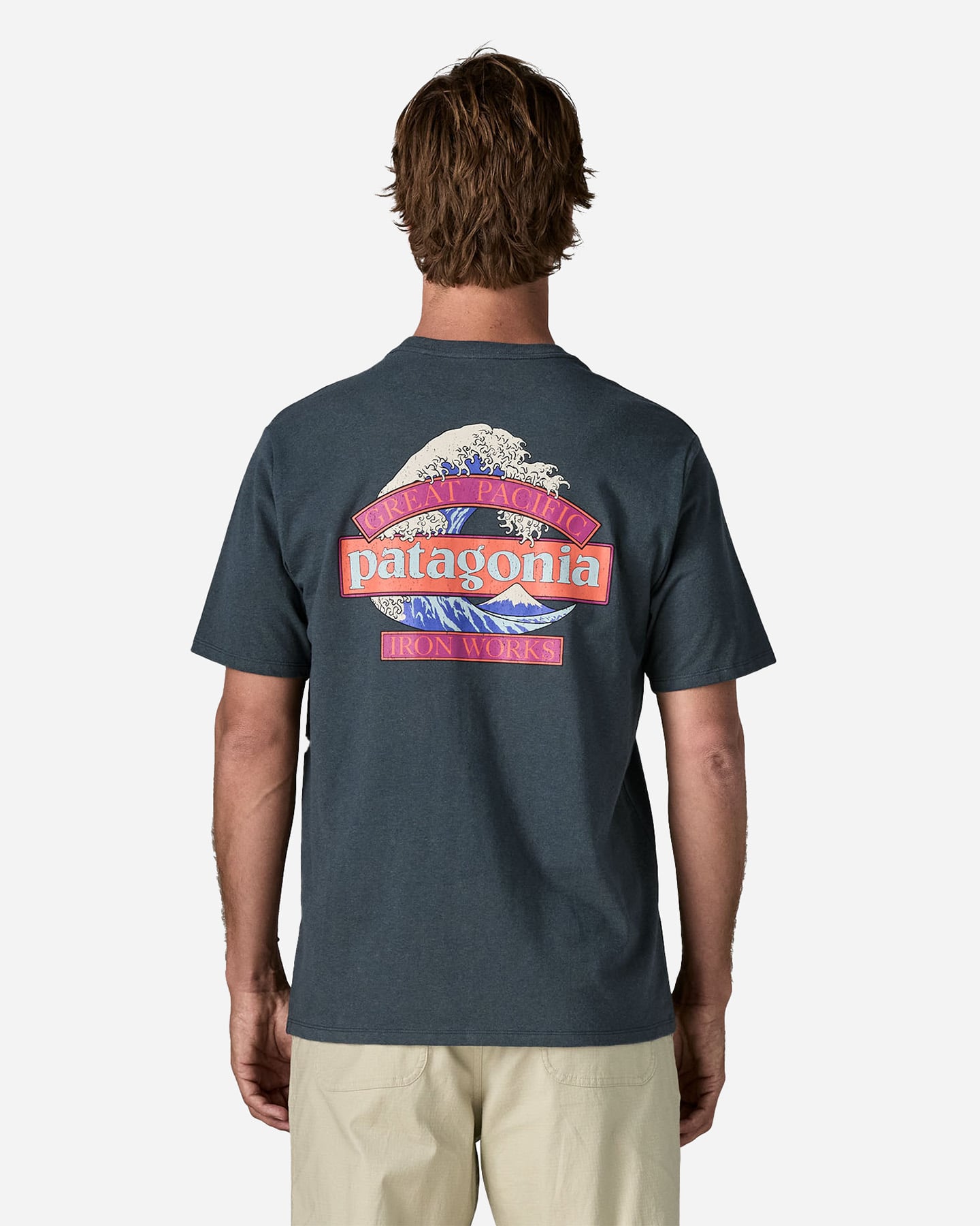 T-shirt PATAGONIA GREAT WAVES M - Blu - 2 | Cisalfa Sport