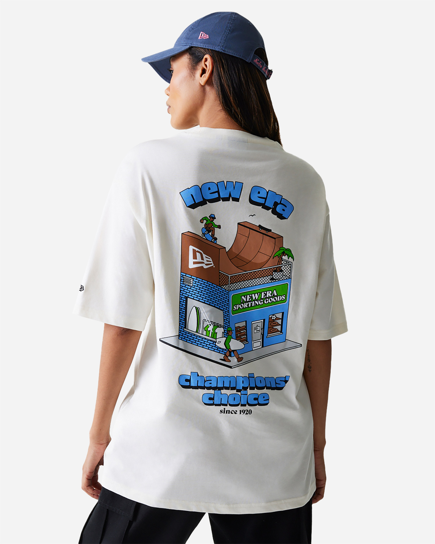 T-shirt NEW ERA GRAPHIC M - Bianco - 1 | Cisalfa Sport