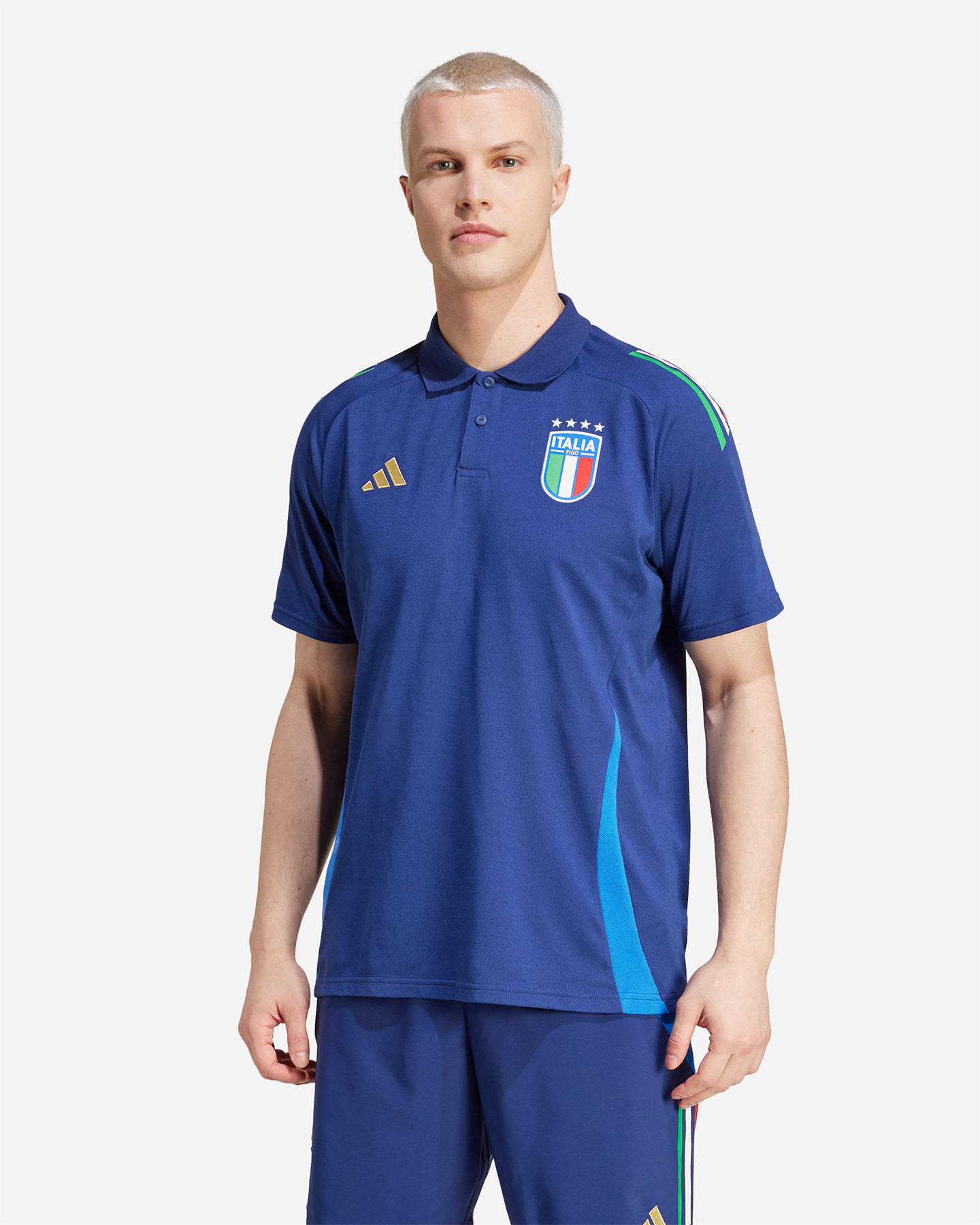 Abbigliamento calcio ufficiale ADIDAS ITALIA FIGC M - Blu Navy - 1 | Cisalfa Sport