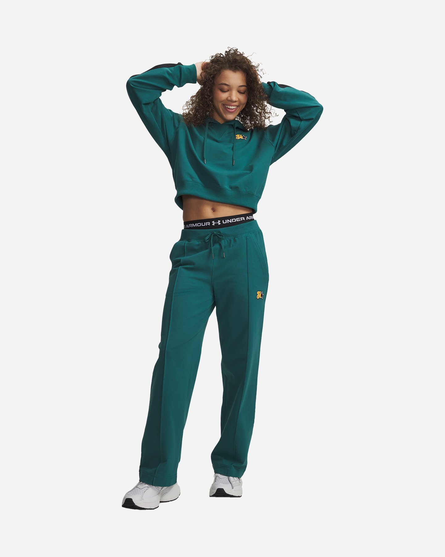 Pantalone UNDER ARMOUR SPORT W - Verde - 2 | Cisalfa Sport