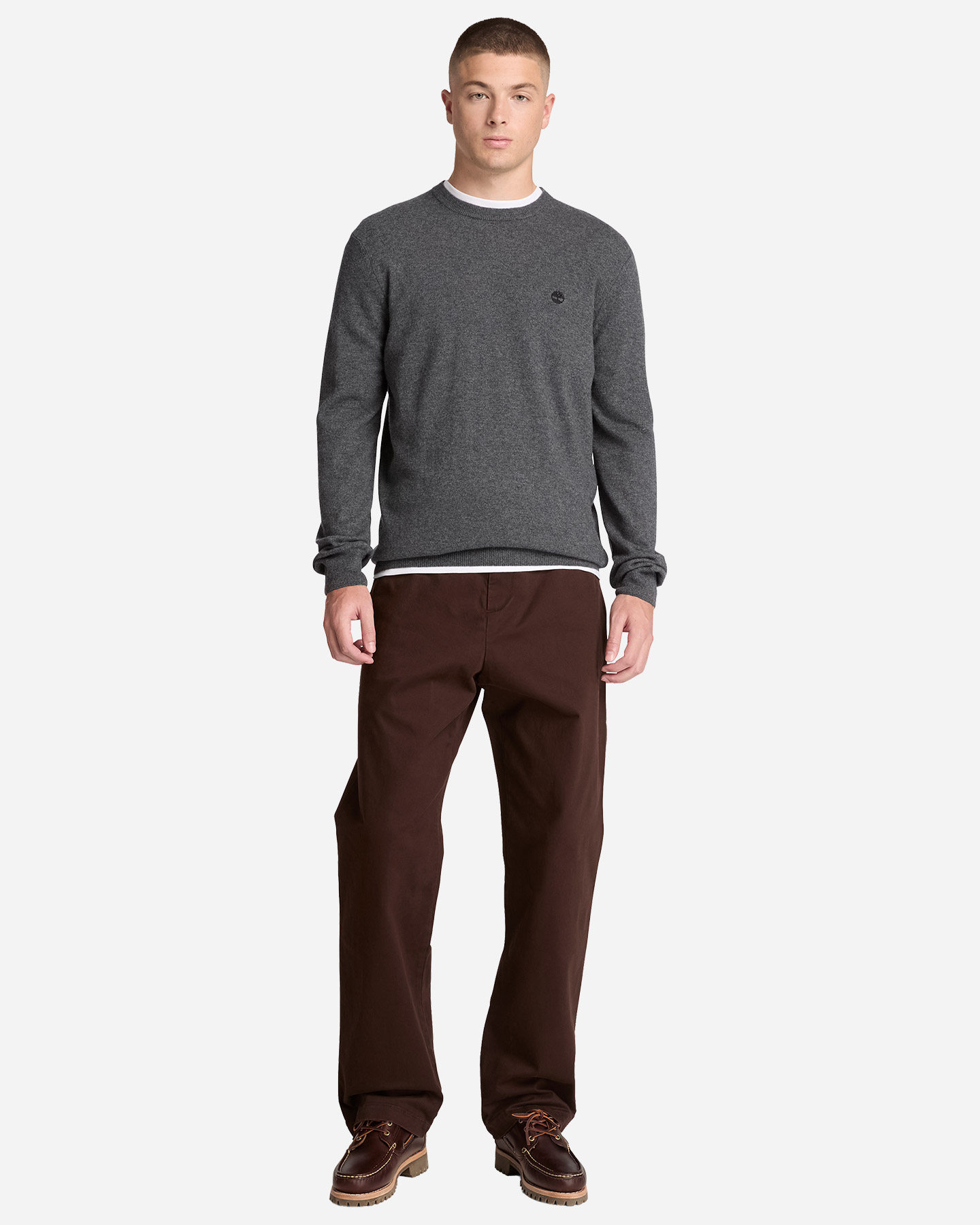 Maglione TIMBERLAND BASIC M - Grigio - 3 | Cisalfa Sport