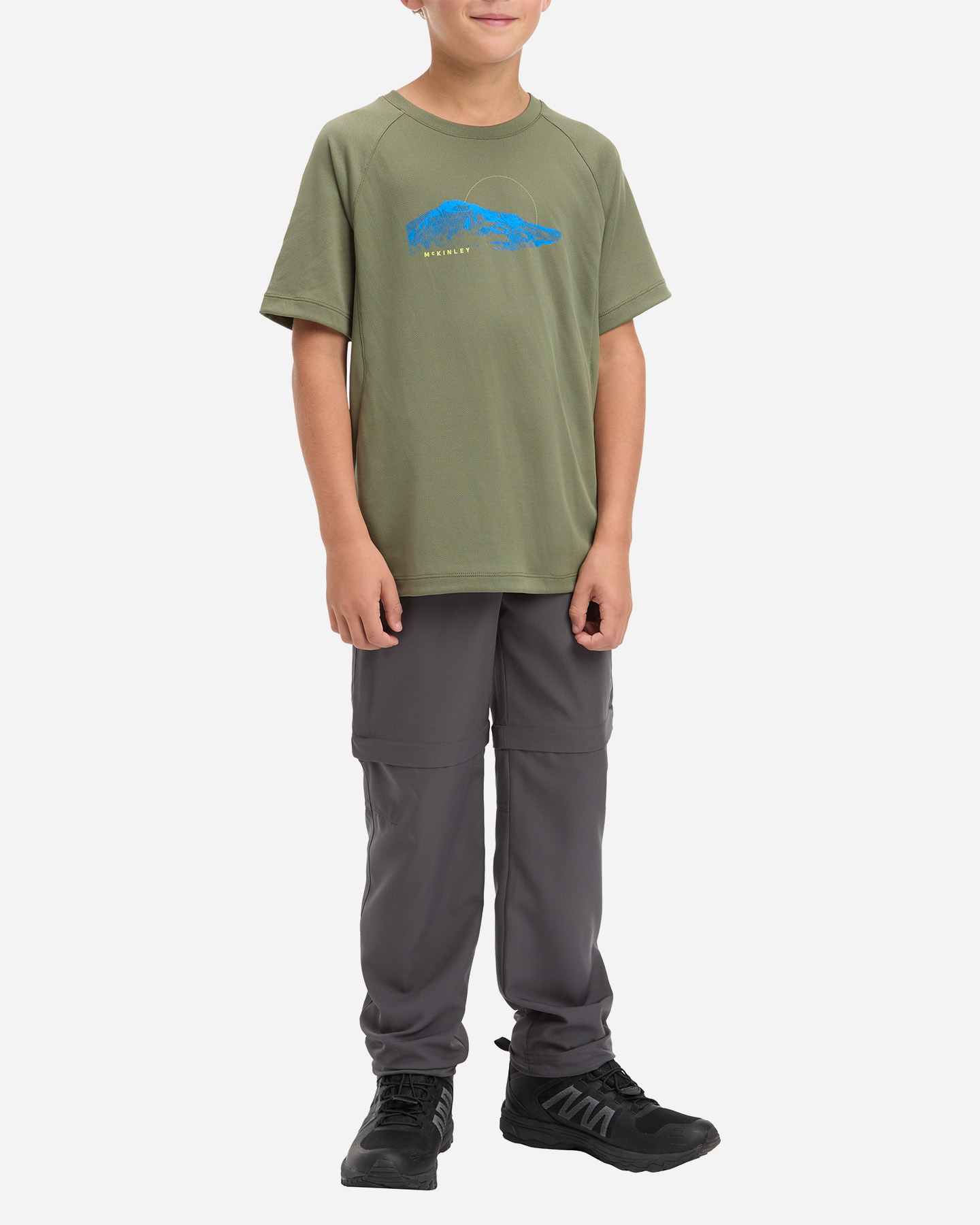 T-shirt MCKINLEY ASTER II JR - Verde - 3 | Cisalfa Sport