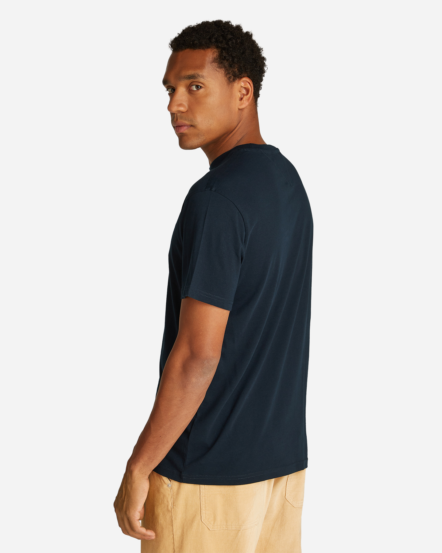 T-shirt TOMMY HILFIGER GOLD LINEAR LOGO M - Blu - 3 | Cisalfa Sport